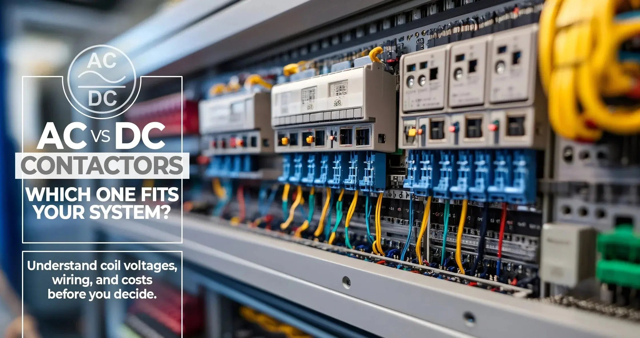 AC DC Contactor Selection Guide: Coil Voltage, Wiring, and Cost Comparison - Industrial Electrical Warehouse