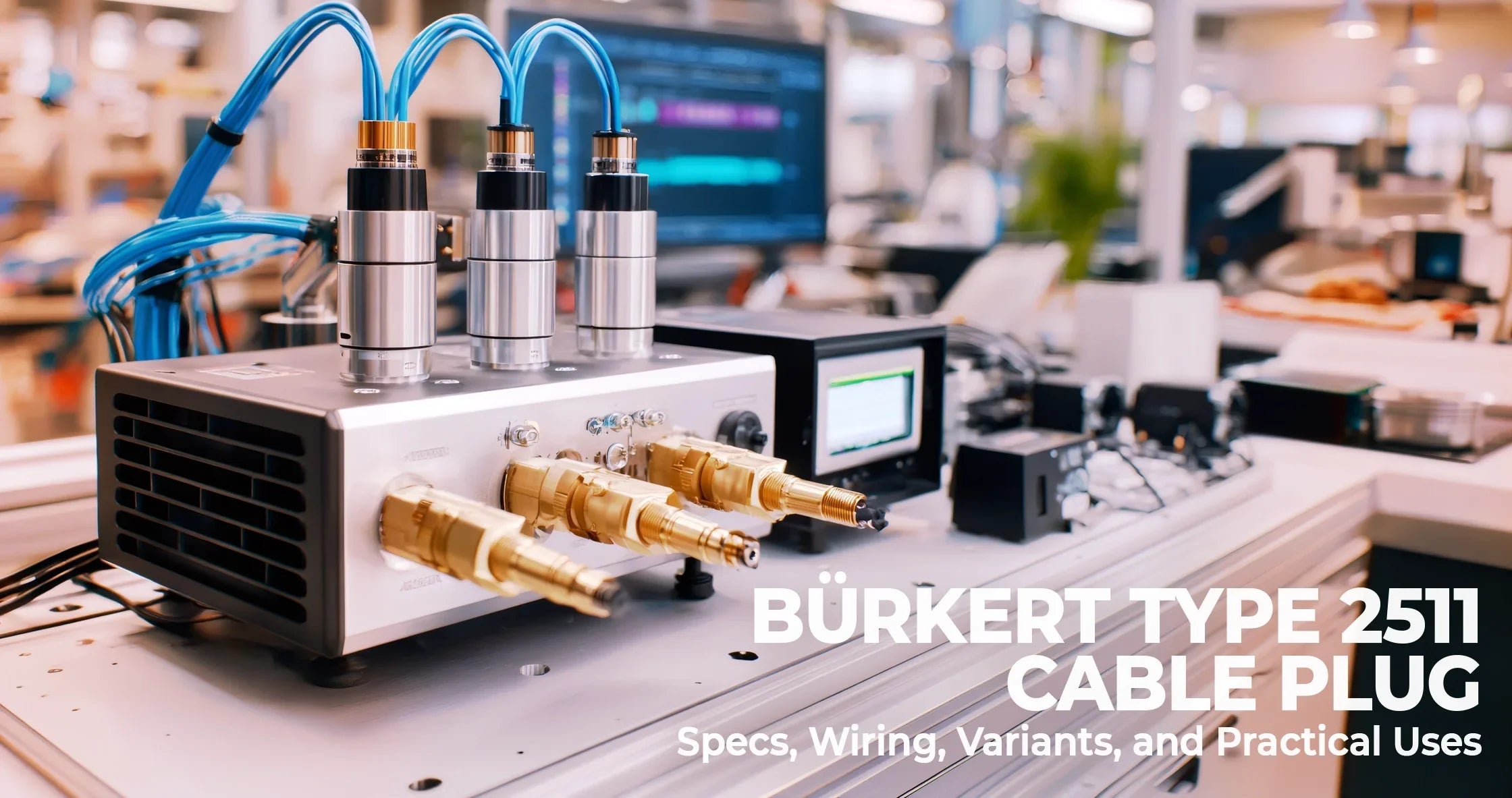 Bürkert Type 2511 Cable Plug: Specs, Wiring, Variants, and Practical Uses - Industrial Electrical Warehouse