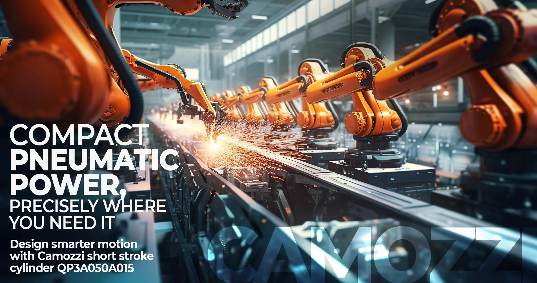 Camozzi Short Stroke Cylinder QP3A050A015: Compact Power for Precise Pneumatic Motion - Industrial Electrical Warehouse