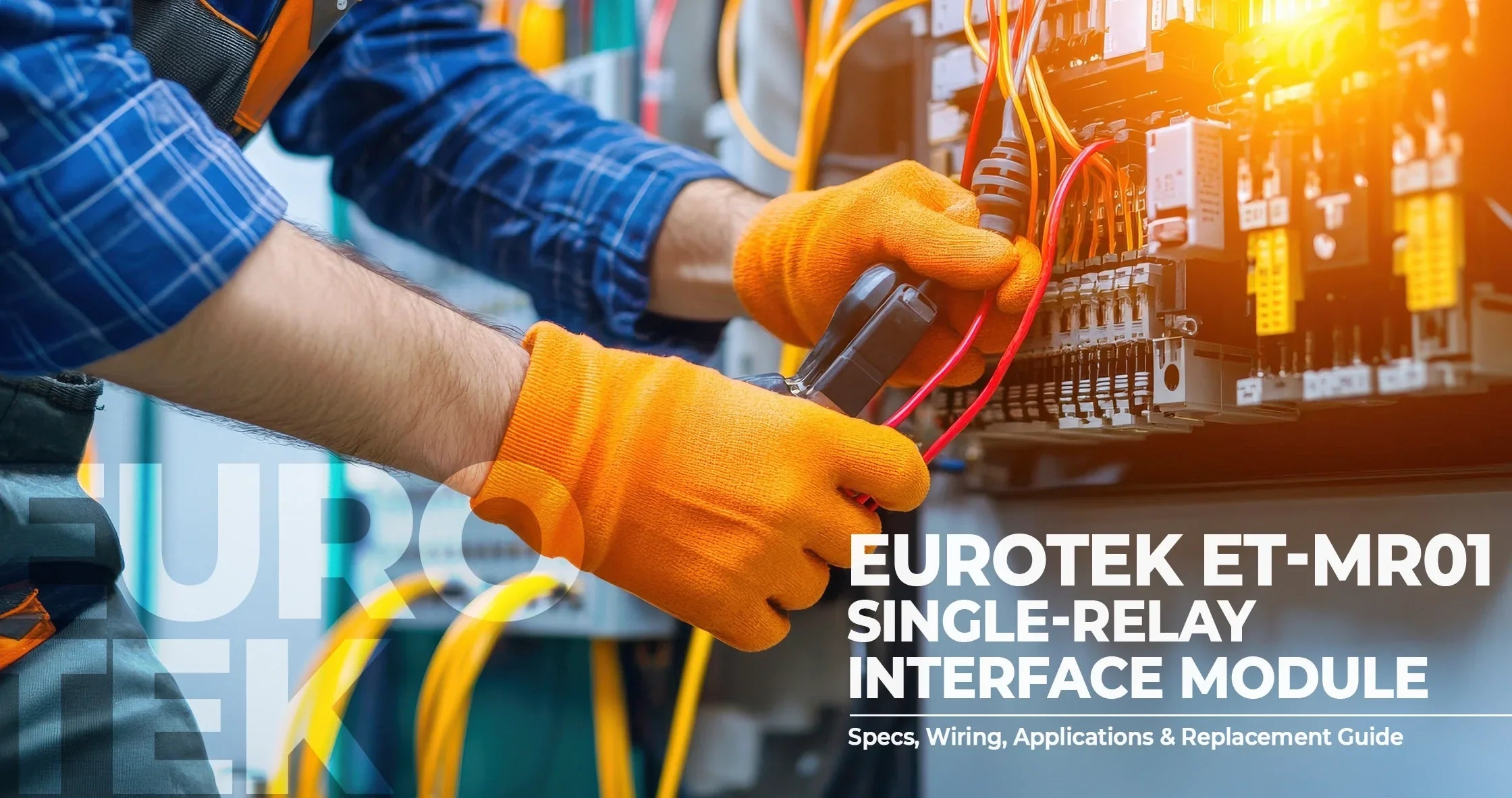 Eurotek ET-MR01 Single-Relay Interface Module: Specifications, Wiring, Applications, and Replacement Guide - Industrial Electrical Warehouse