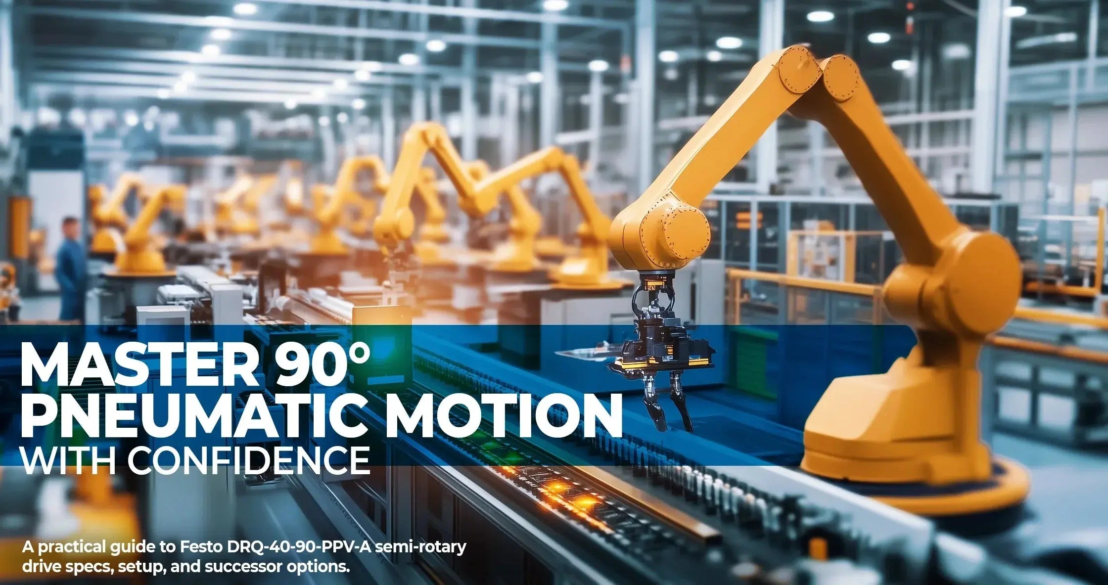 Festo DRQ-40-90-PPV-A Semi-Rotary Drive: Technical Guide, Applications, and Upgrade Options - Industrial Electrical Warehouse