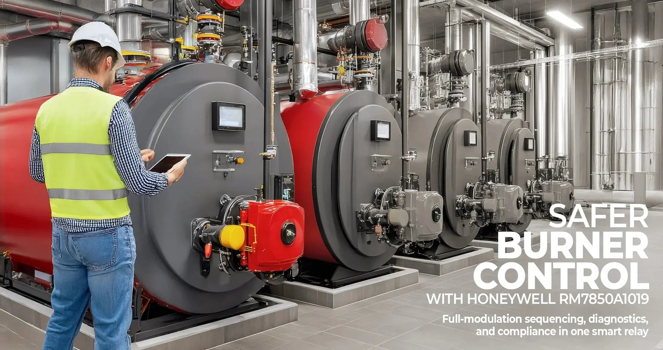 Honeywell RM7850A1019: The Burner Control That Makes Full Modulation Safety Simple - Industrial Electrical Warehouse