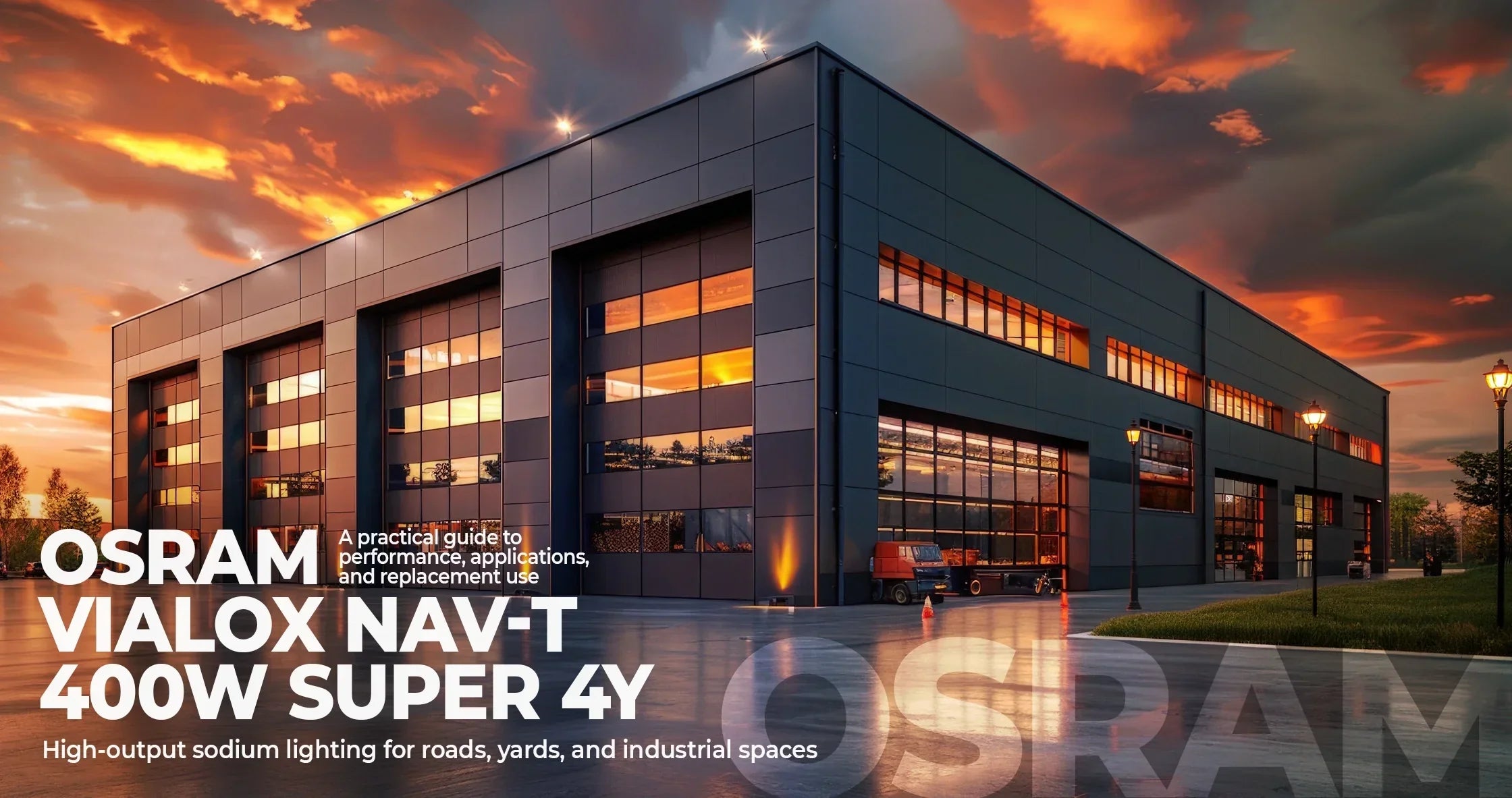 Osram VIALOX NAV-T 400W SUPER 4Y - Complete Product Guide for High-Performance Outdoor and Industrial Lighting - Industrial Electrical Warehouse