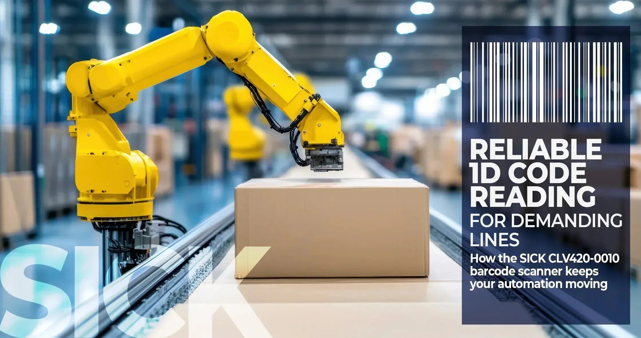 SICK CLV420-0010 Barcode Scanner: A Proven Workhorse for Industrial Automation - Industrial Electrical Warehouse