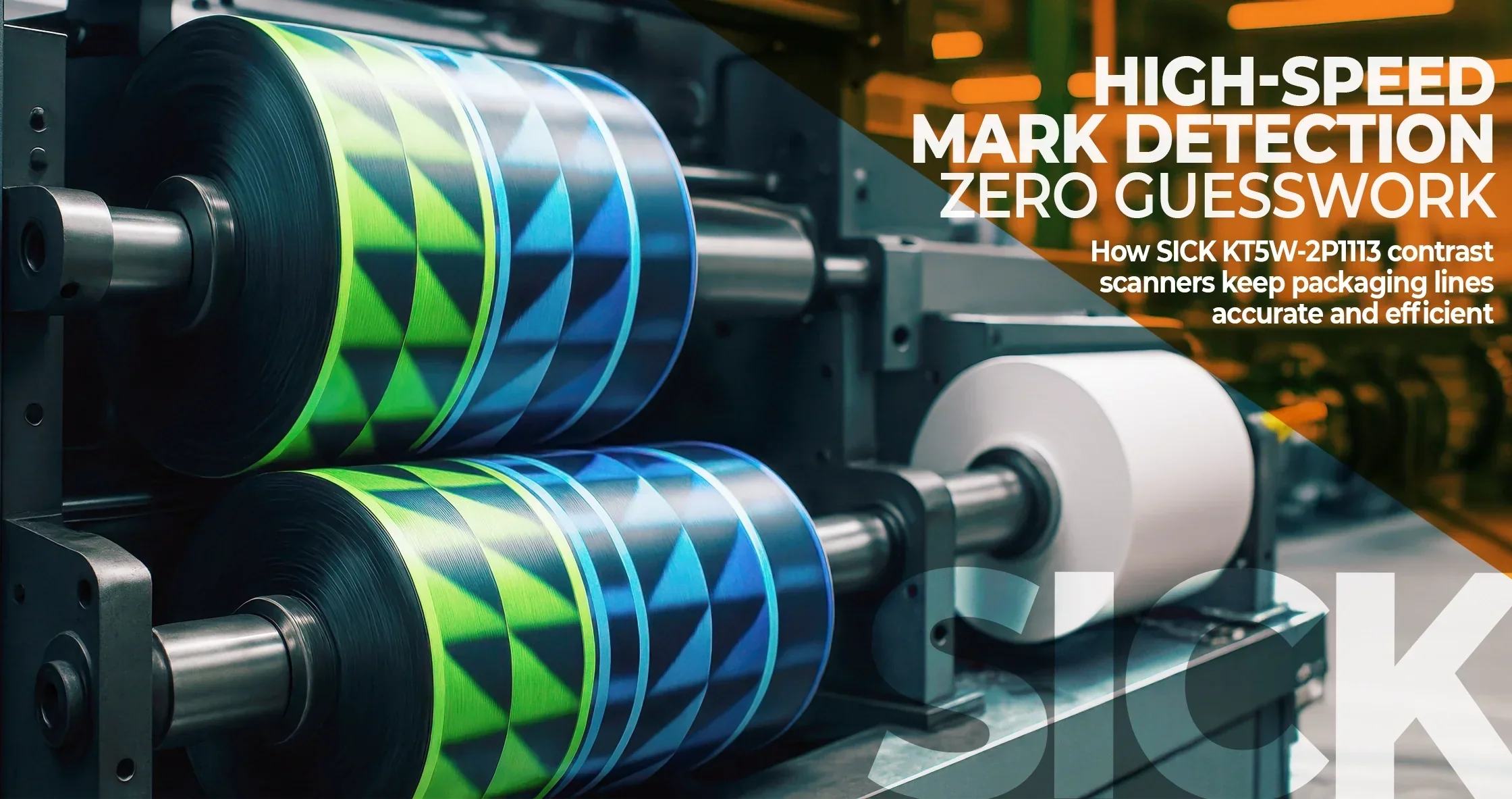 SICK KT5W-2P1113 Contrast Scanner: High-Speed Mark Detection for Modern Packaging Lines - Industrial Electrical Warehouse