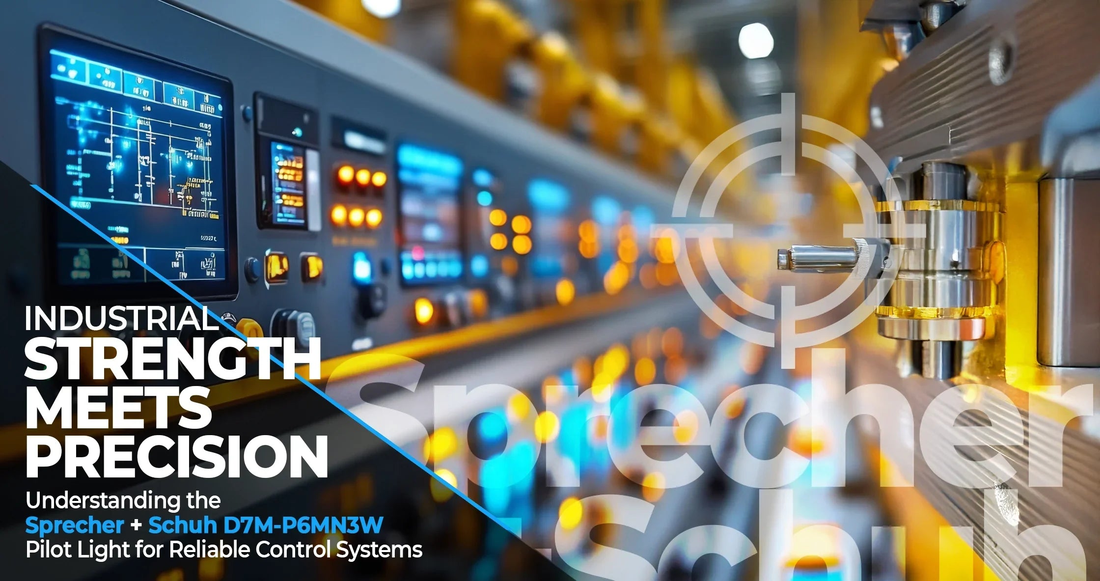 Sprecher + Schuh D7M-P6MN3W Pilot Light: Built for Industrial Strength and Precision - Industrial Electrical Warehouse