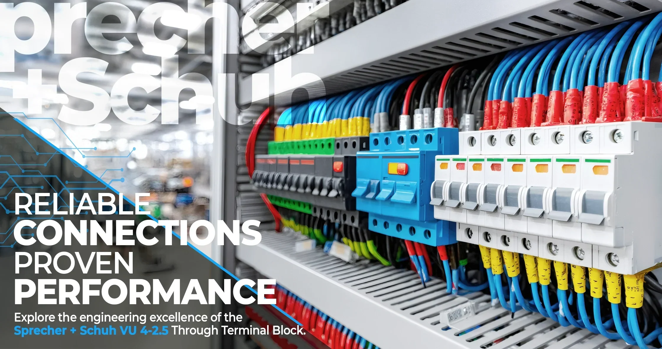 Sprecher + Schuh VU 4-2.5 Through Terminal Block: Reliable Connections for Modern Industrial Wiring - Industrial Electrical Warehouse