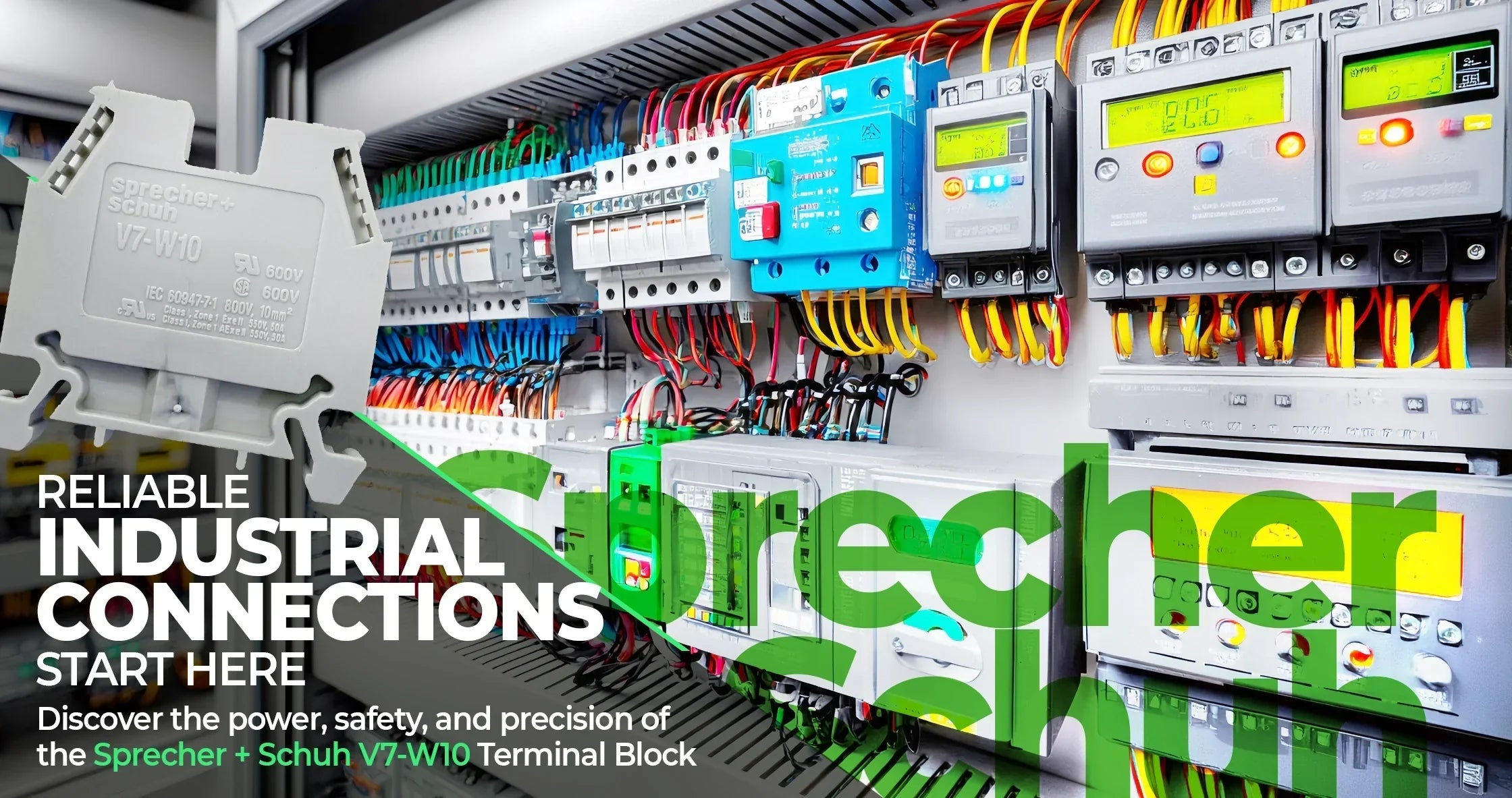 The Complete Guide to the Sprecher + Schuh V7-W10 Terminal Block - Industrial Electrical Warehouse