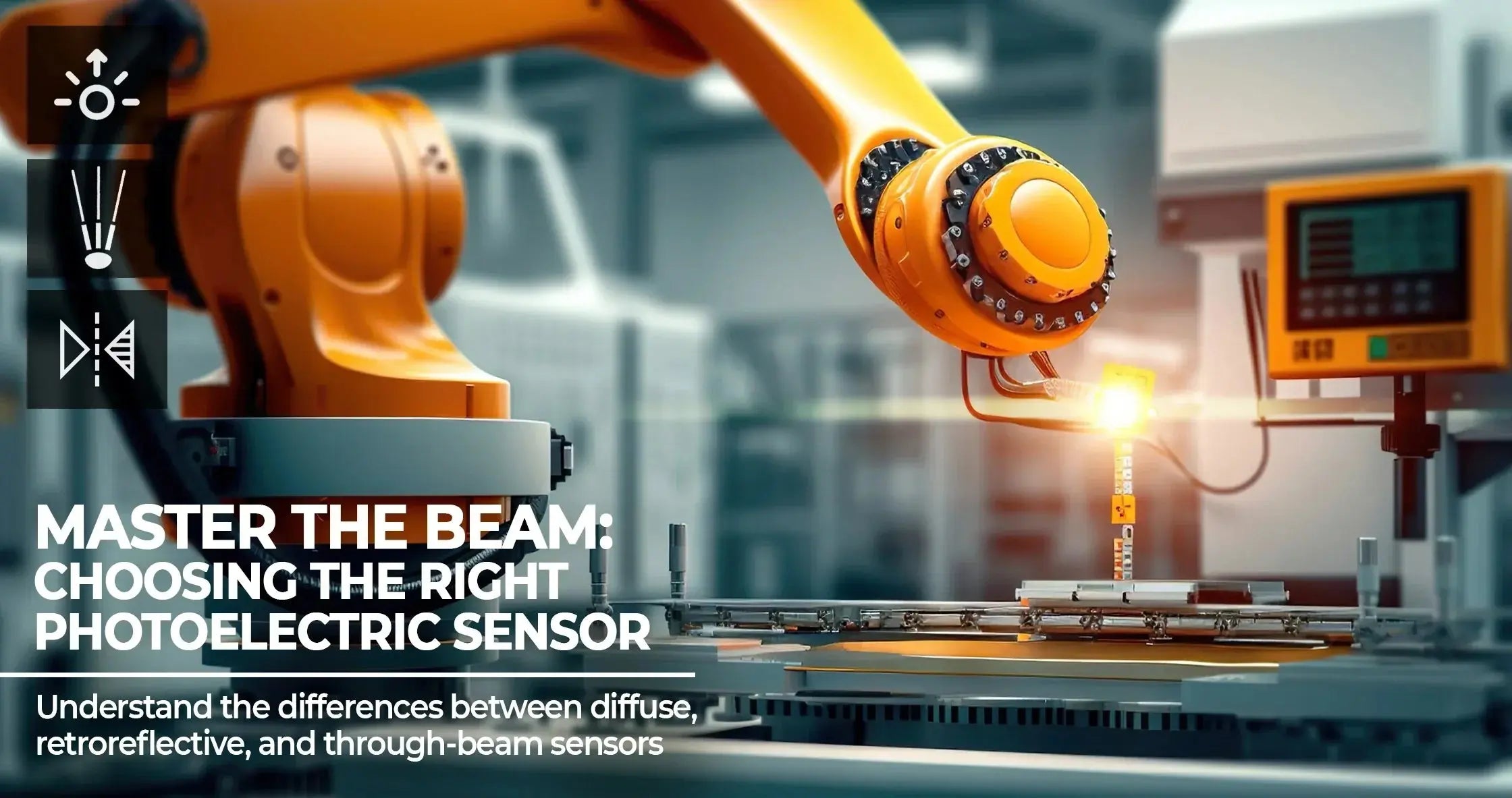 Understanding Photoelectric Sensor Types: Best Practices for Choosing the Right Range and Beam - Industrial Electrical Warehouse
