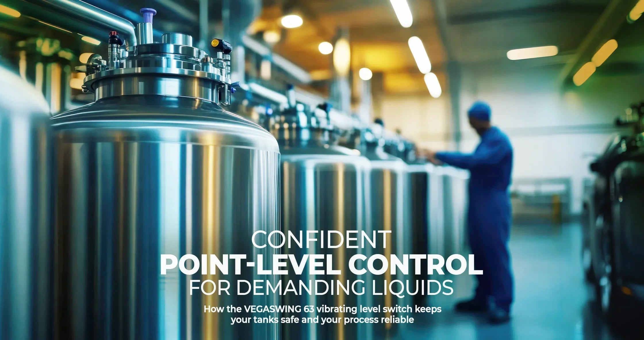 VEGASWING 63 Vibrating Level Switch: Confident Point-Level Control for Demanding Liquids - Industrial Electrical Warehouse
