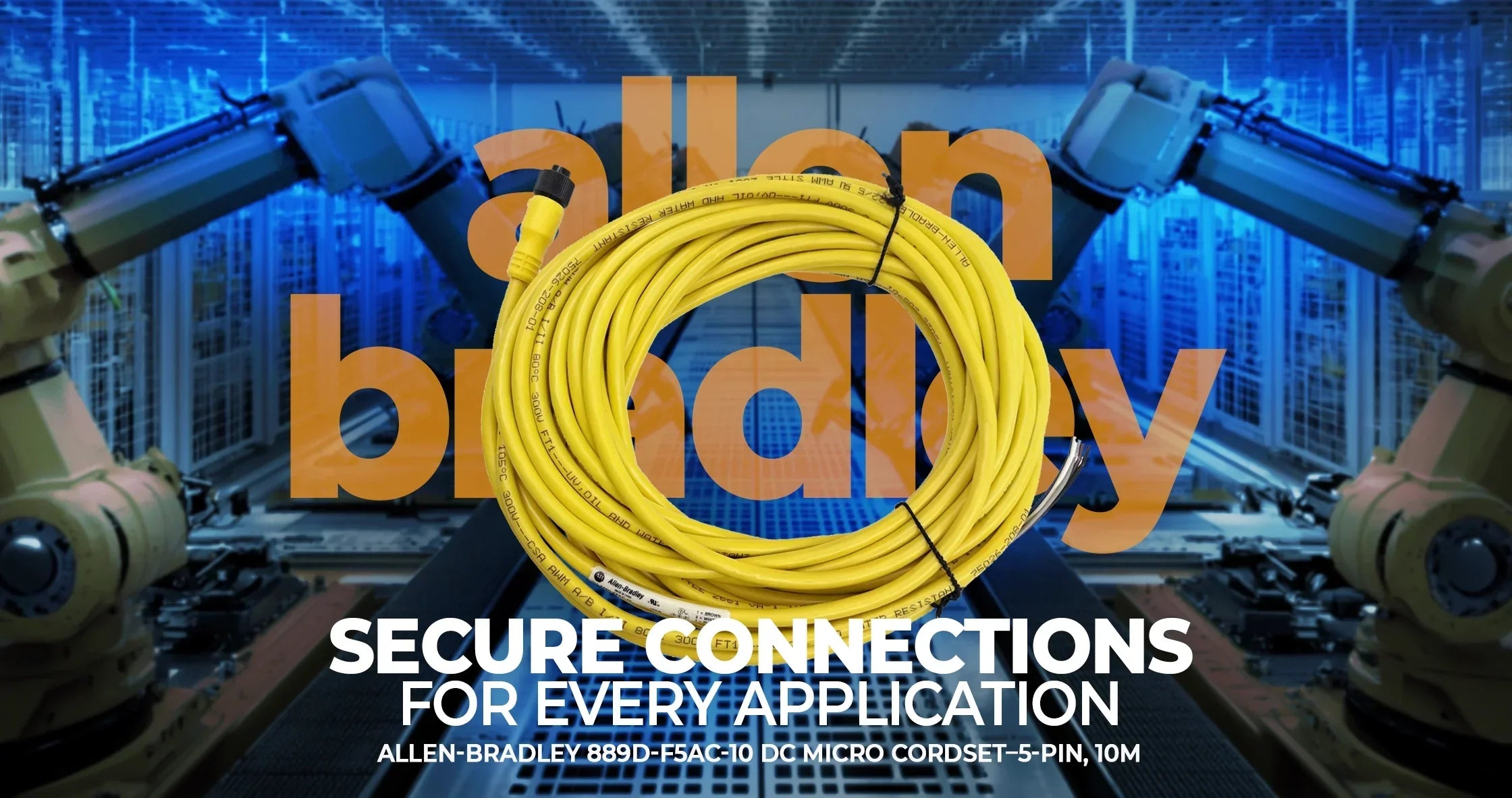 Allen-Bradley 889D-F5AC-10 DC Micro Cordset: Complete Guide and Applications - Industrial Electrical Warehouse