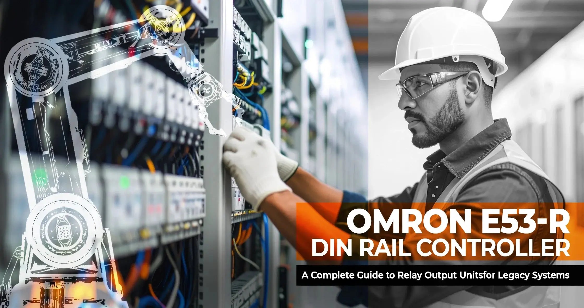 Omron E53-R DIN Rail Controller: A Complete Guide to the Relay Output Unit for Legacy Systems - Industrial Electrical Warehouse