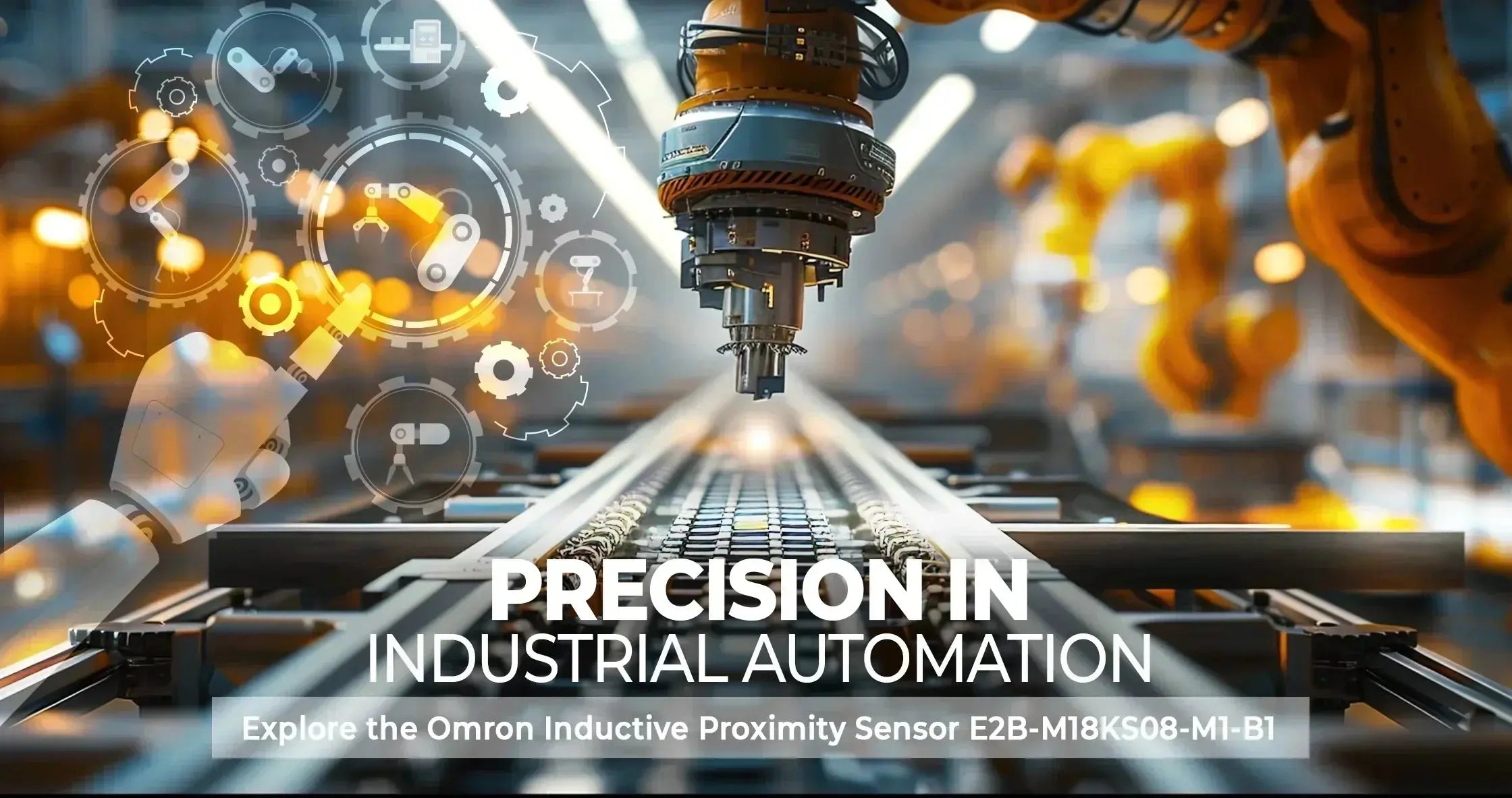 Omron Inductive Proximity Sensor E2B-M18KS08-M1-B1 - Industrial Electrical Warehouse