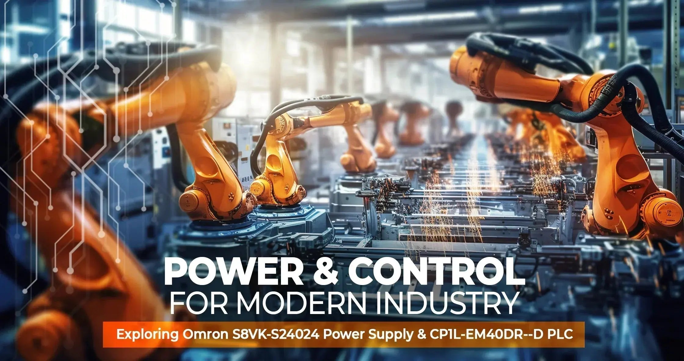 Powering and Controlling Modern Industry: A Deep Dive into the Omron S8VK-S24024 Power Supply and CP1L-EM40DR-D PLC - Industrial Electrical Warehouse
