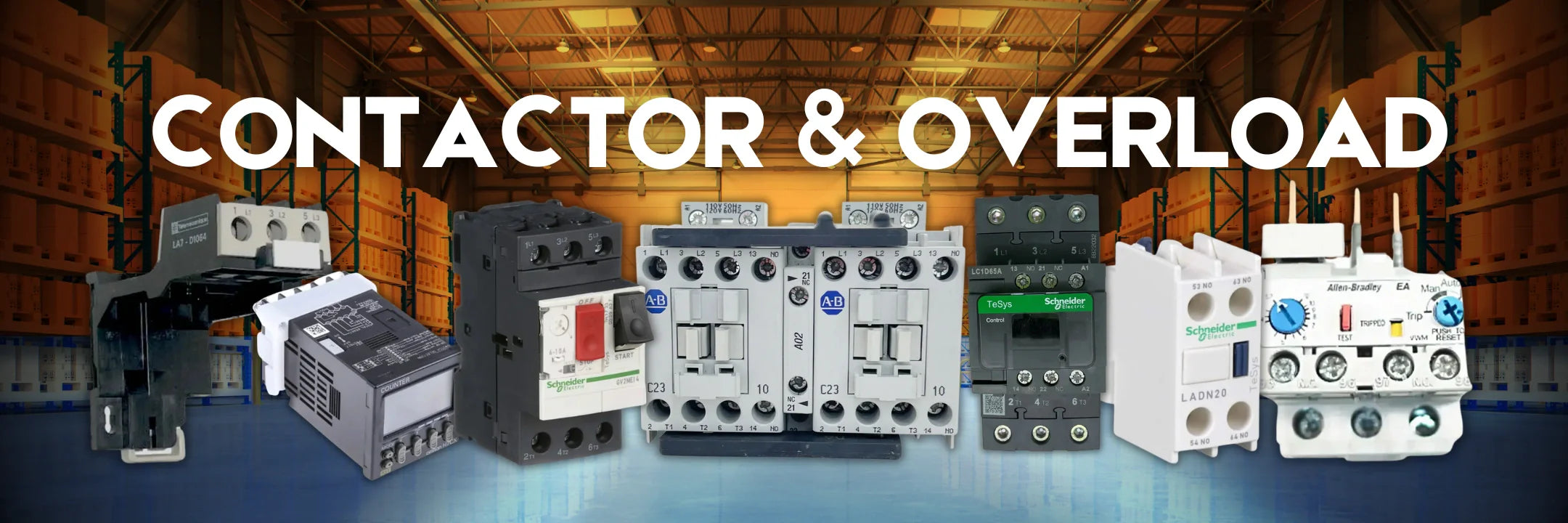 Shop-Contactor & Overload-Collection-Online-at-Industrial-Electrical-Warehouse