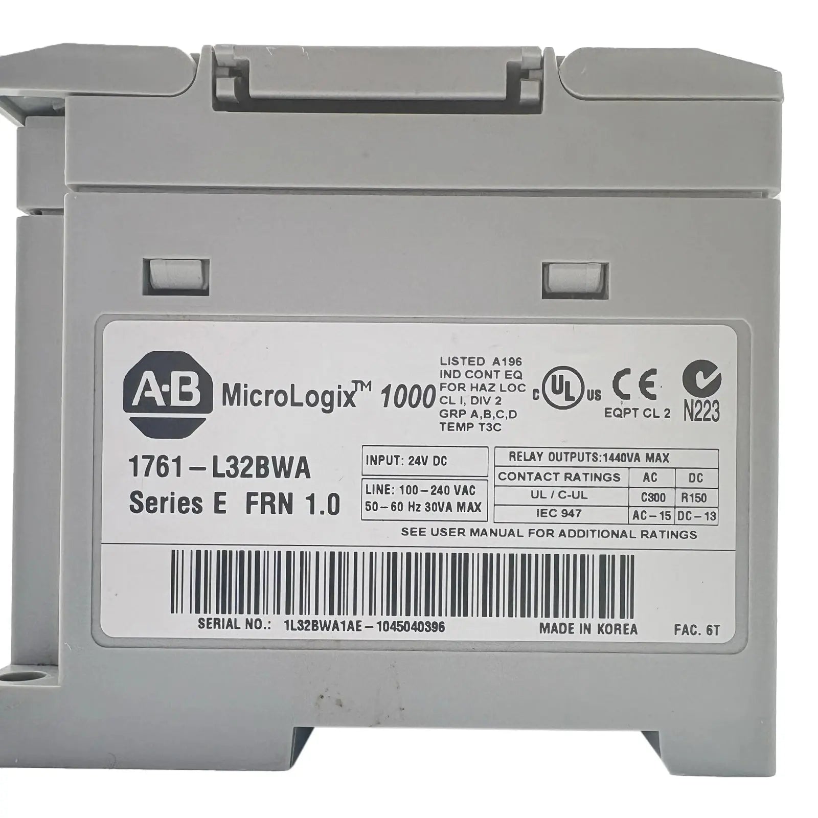 Allen-Bradley Industrial Electrical Warehouse