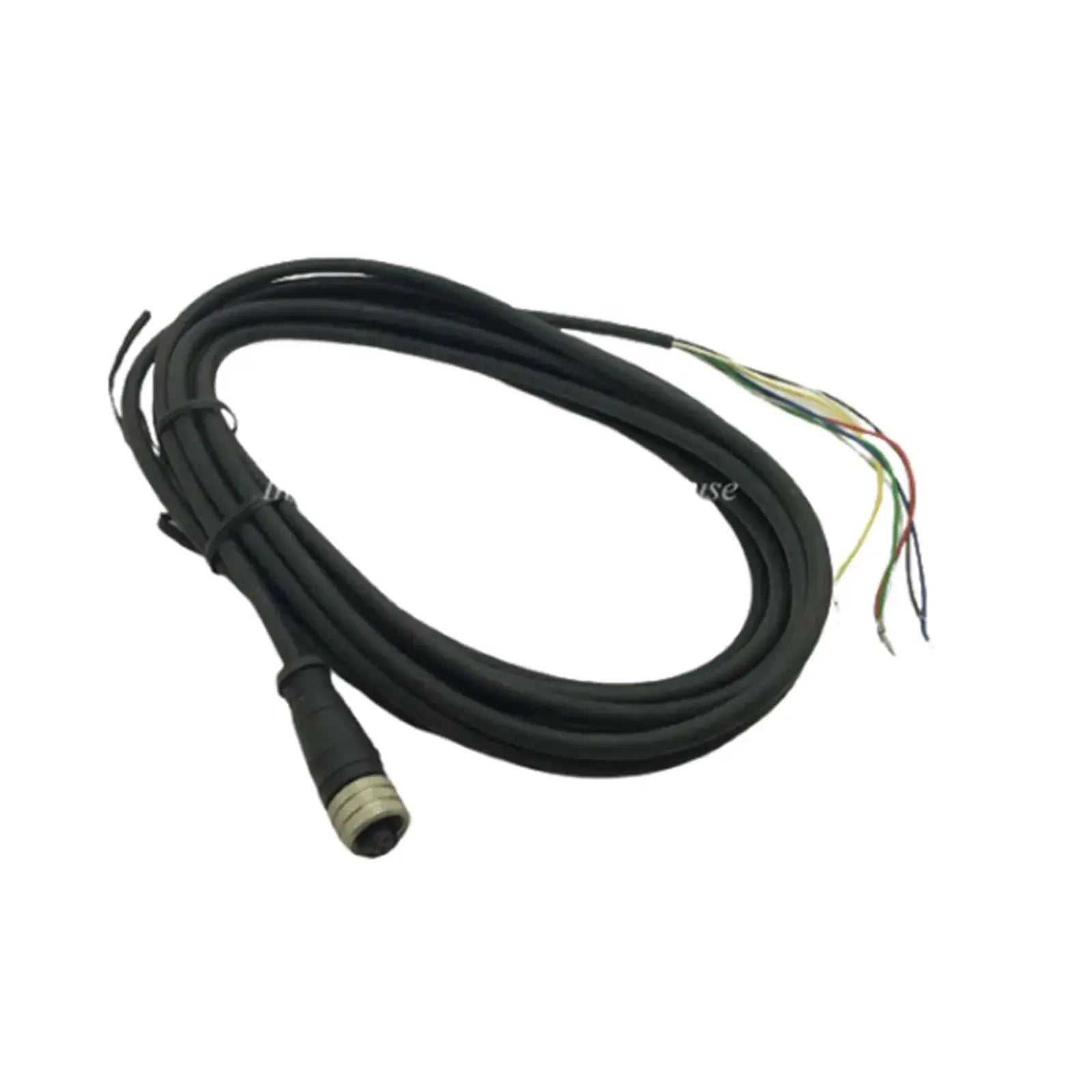 Cable-8-Pin-Screwed-Plug-M12-2m-Industrial-Electrical-Warehouse-Shop-Now