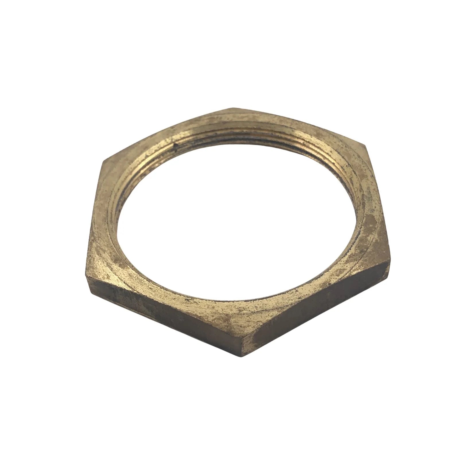 Clipsal Cable Management Machined Brass, 50mm Lock Nut Brass 1259B50