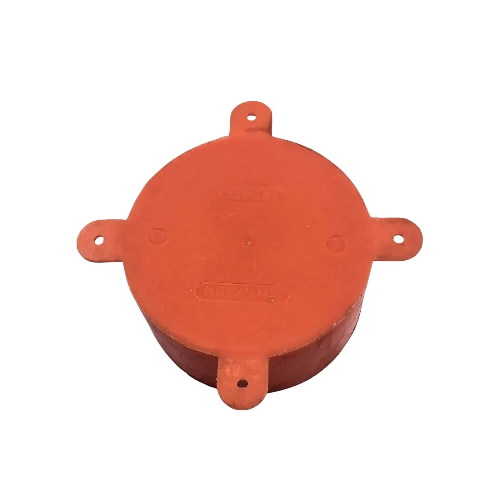Clipsal 25mm Round Conduit Disposable Lid with Lugs Orange 240TL
