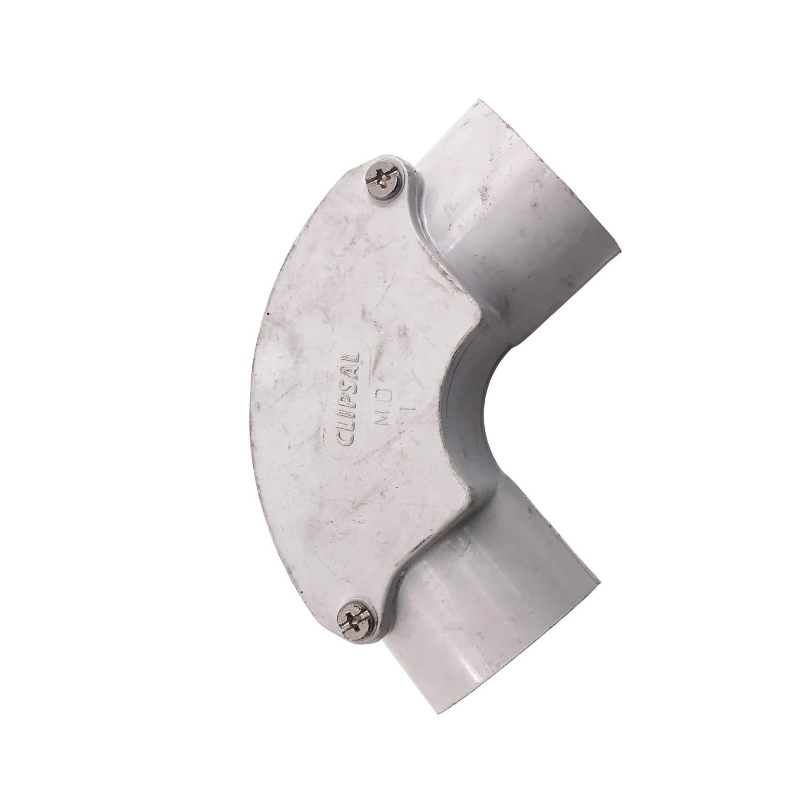 Clipsal Conduit Elbow 90° Inspection 40mm PVC Grey 244/40