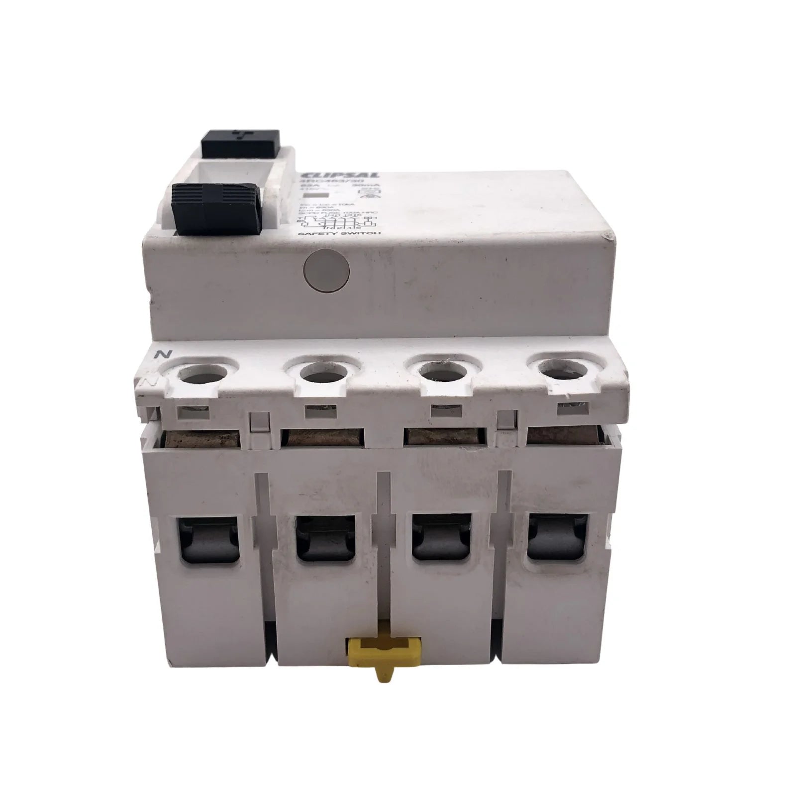 Clipsal RCD Non-Delayed Circuit Breaker 415V 63A 30mA 4 Pole 4 Module 4RC463/30