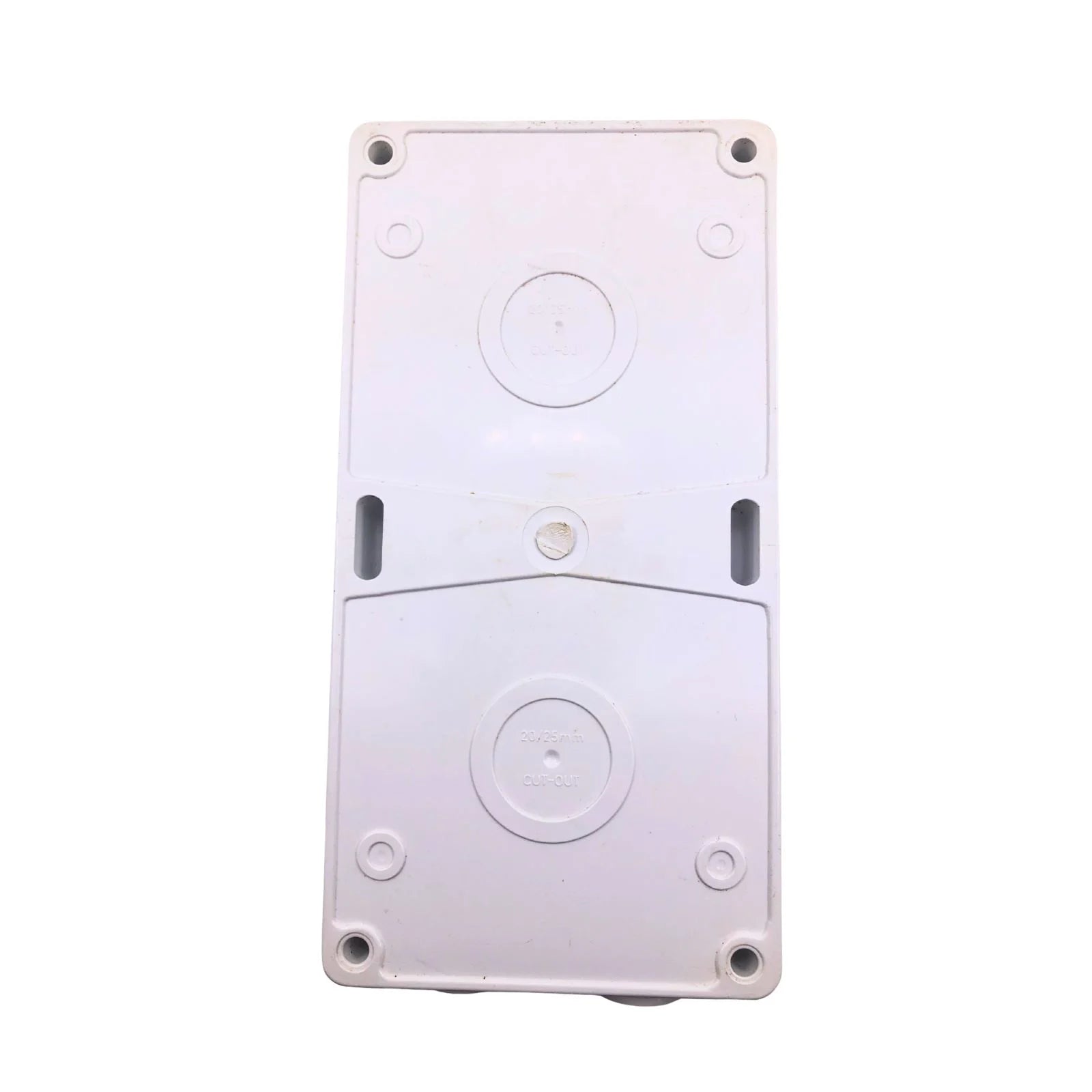Clipsal Weatherproof ON/OFF Switched Socket Outlet 10A 3 Pin Round White 56C310L
