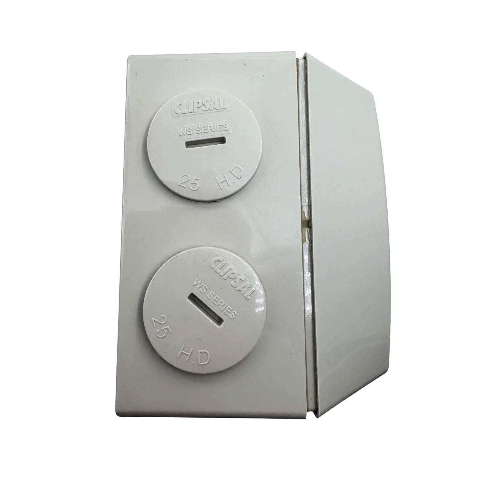 Clipsal Surface Isolator Switch 1 Gang 3 Pole 440VAC 40A Hoseproof Grey WHB340