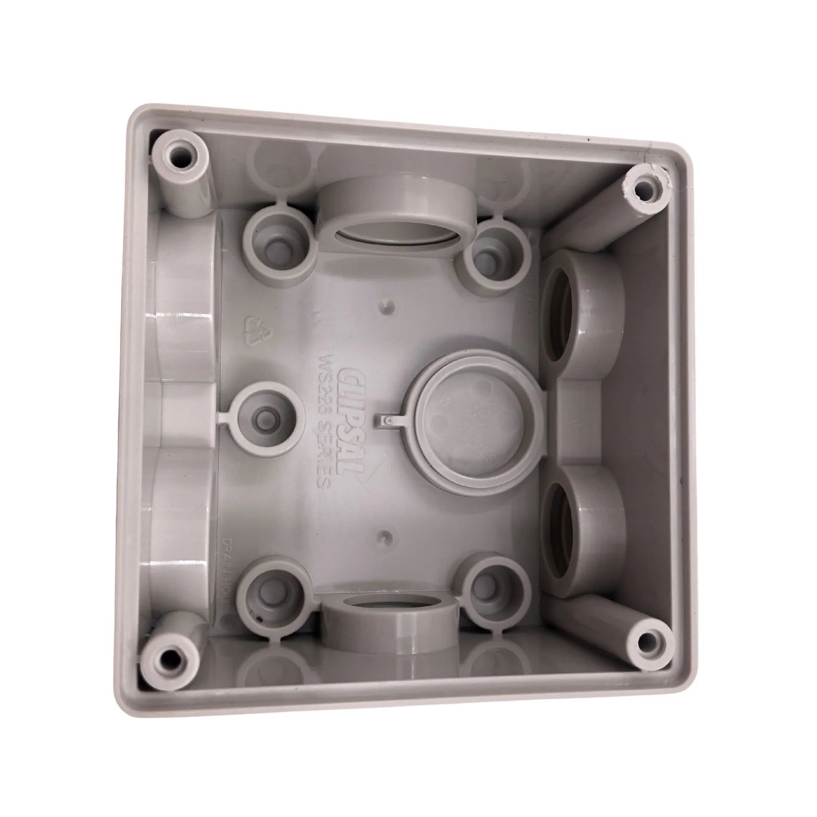 Clipsal Weatherproof Switch 1 Pole 250V 16A Grey WS226