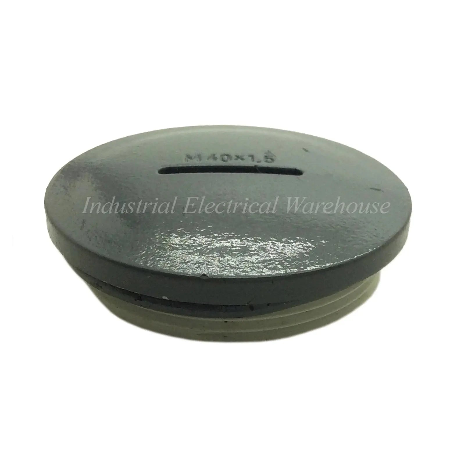 Conduit-Entry-Plug-M40x1-5-Dark-Grey-1-Industrial-Electrical-Warehouse-Shop-Now