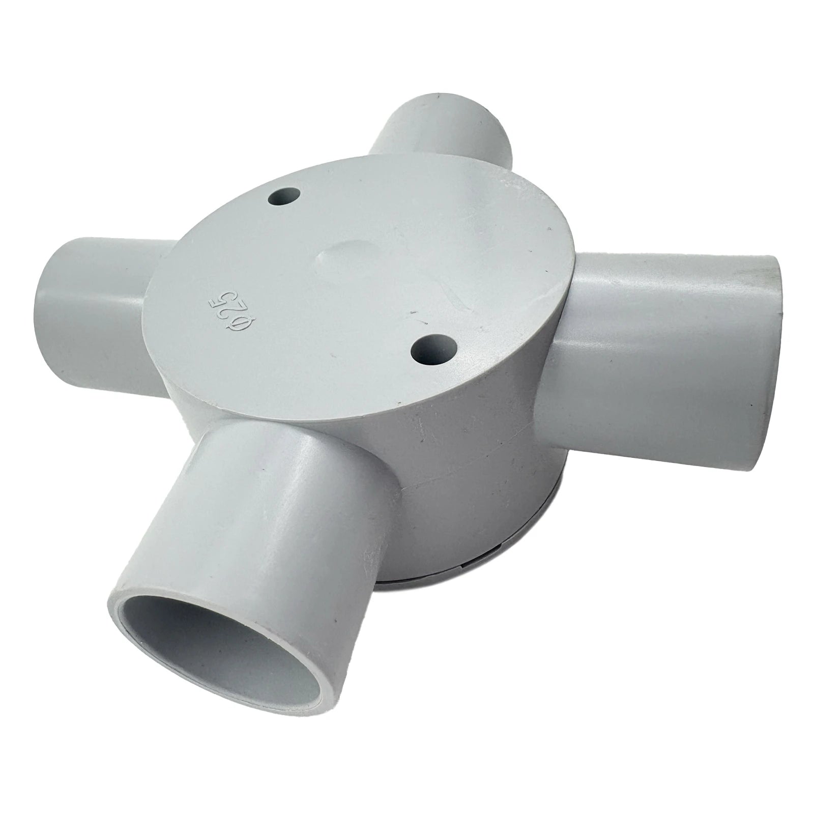 Conduit-Junction-4-Way-25mm-Industrial-Electrical-Warehouse-Shop-Now