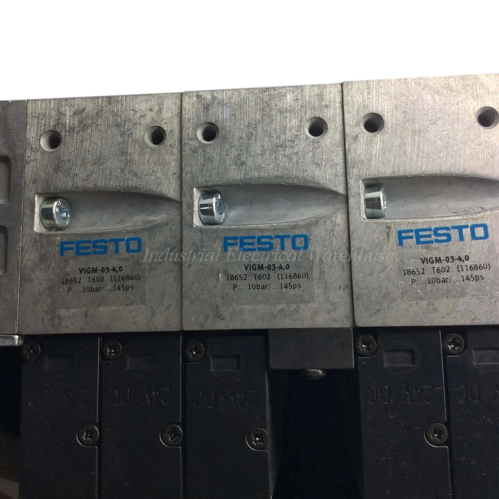 Festo-Pneumatic-Solenoid-Valve-Assembly-H-Industrial-Electrical-Warehouse-Shop-Now