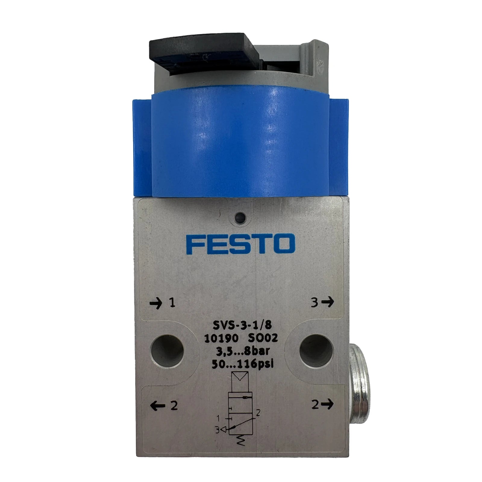 Festo Manual Condensate Drain G 1/8 8bar SVS-3-1/8