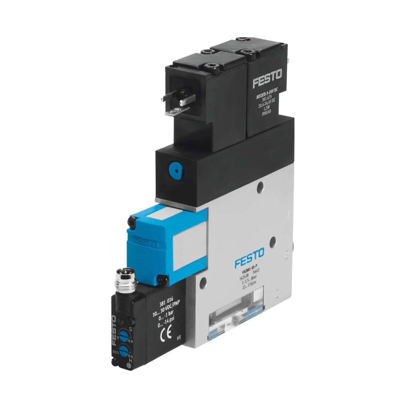 VADMI 300 LS P Festo Vacuum Generator T Shape 2 8 Bar vadmi-300-ls-p-festo-vacuum-generator-t-shape-2-8-bar
