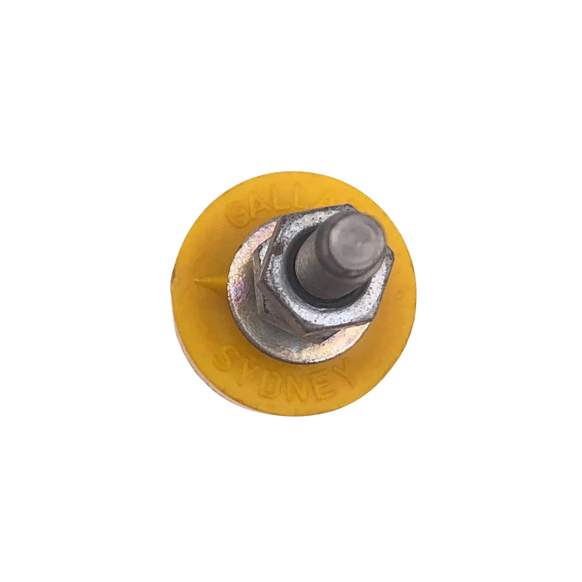 Gallard Binding Post Studs Yellow (5) 2/2C