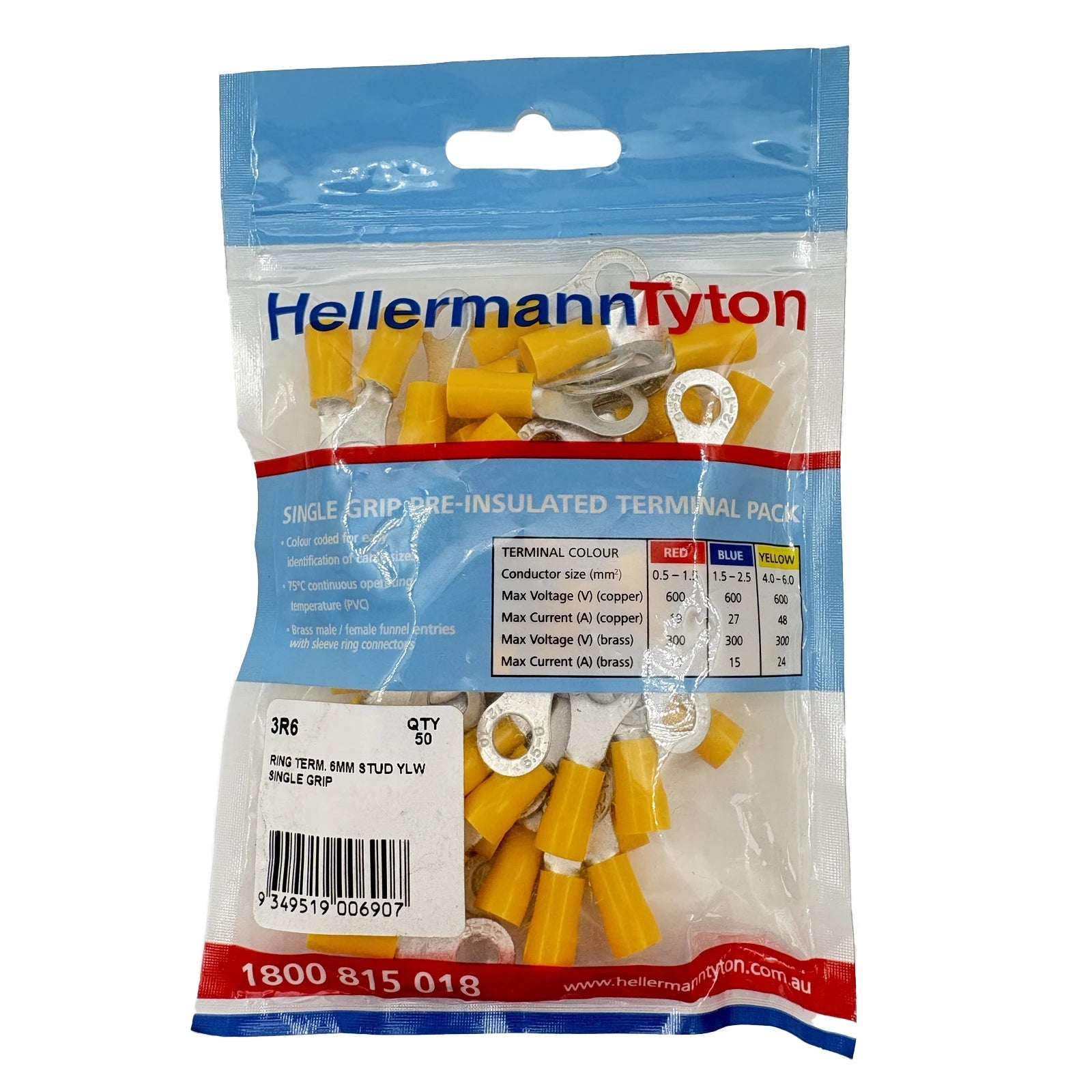 Hellerman-3R6-Yellow-C-Industrial-Electrical-Warehouse-Shop-Now