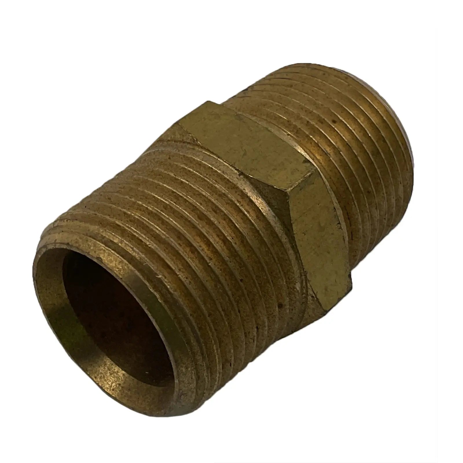 Hex-Nipple-Brass-1inch-2-Industrial-Electrical-Warehouse-Shop-Now