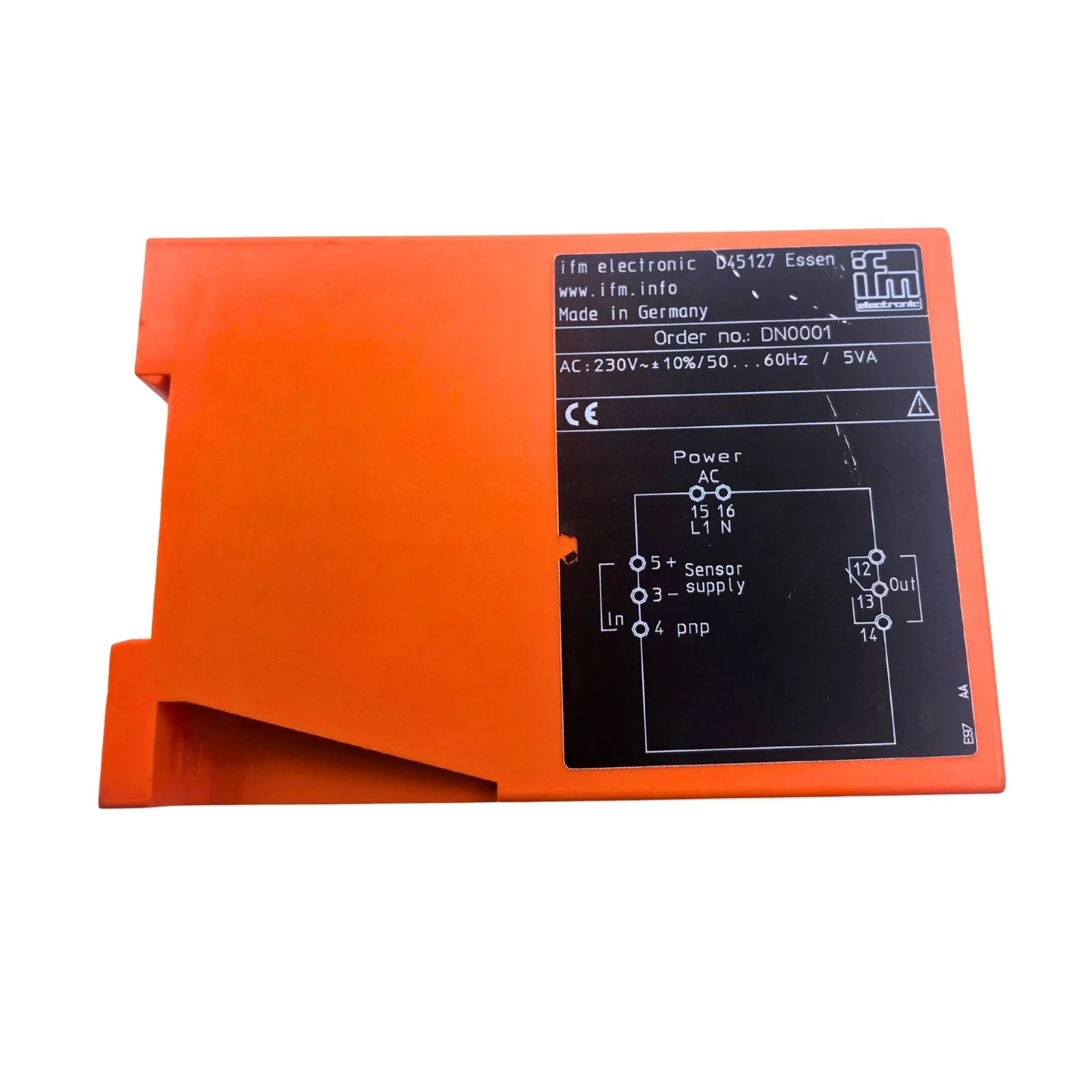 IFM Switching Amplifier Power Supply Relay Module 230VAC DN0001