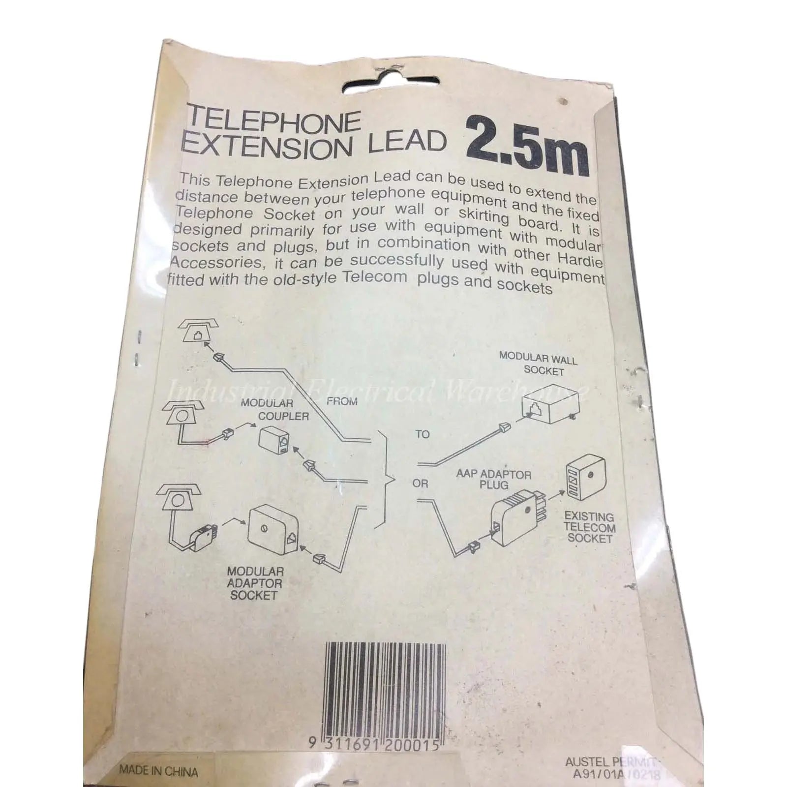 James-Hardie-Telephone-Extension-Lead-D-Industrial-Electrical-Warehouse-Shop-Now