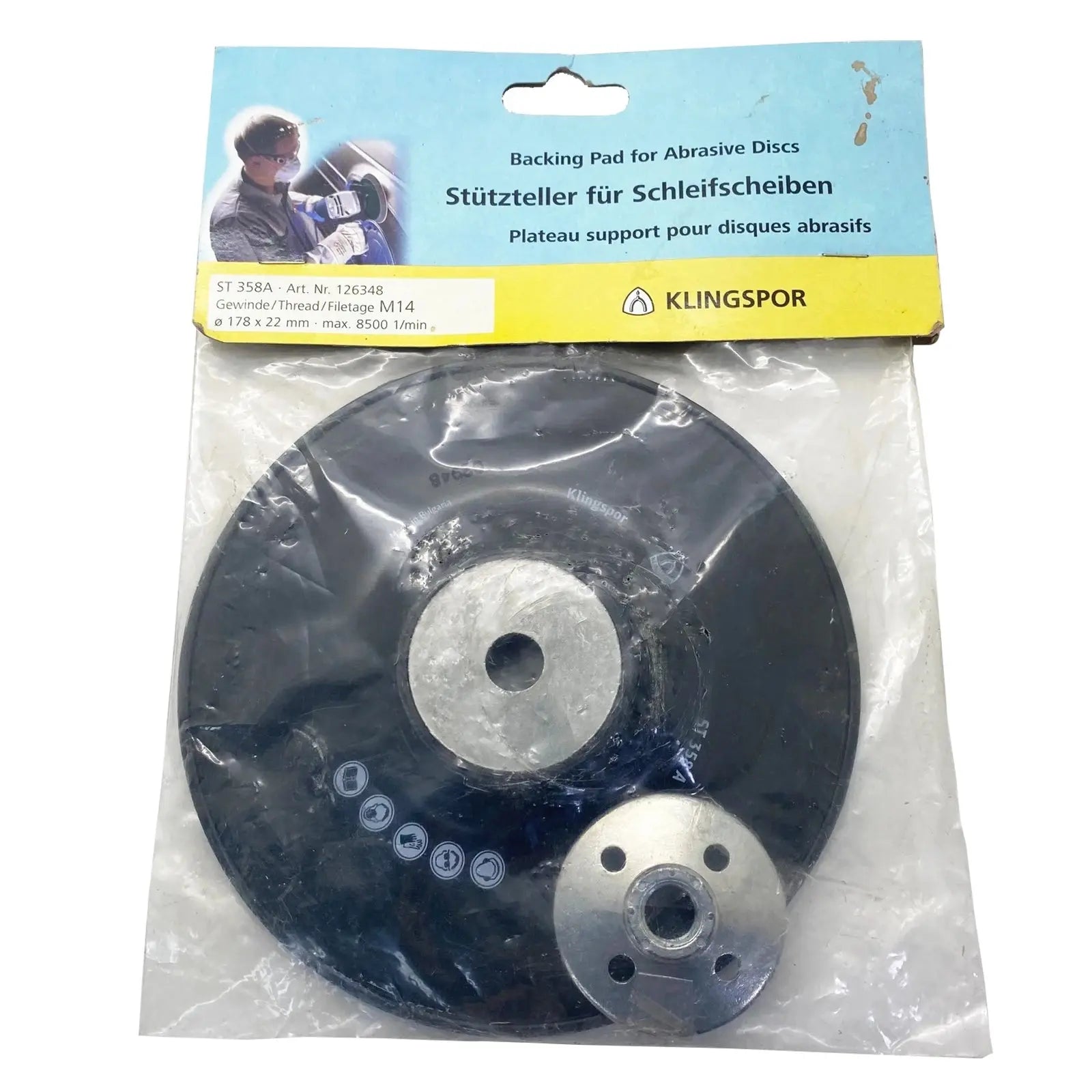 Klingspor-Backing-Pad-C-Industrial-Electrical-Warehouse-Shop-Now