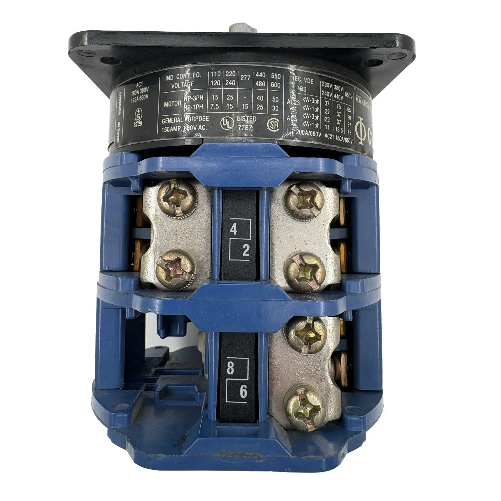 Kraus-_-Naimer-C125-A292-NNU-No-Handle-Industrial-Electrical-Warehouse-Shop-Now