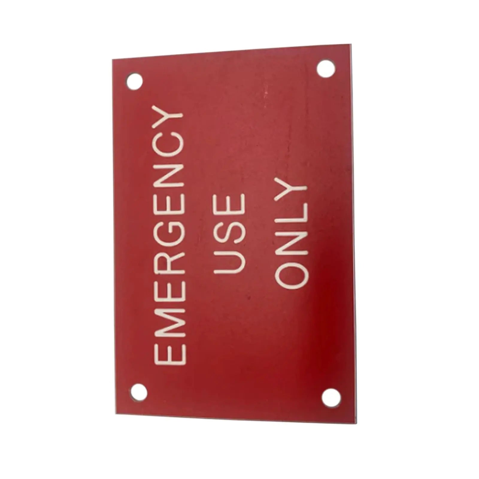 Legend-Plate-EMERGENCY-USE-ONLY-118-x-80mm-C-Industrial-Electrical-Warehouse-Shop-Now