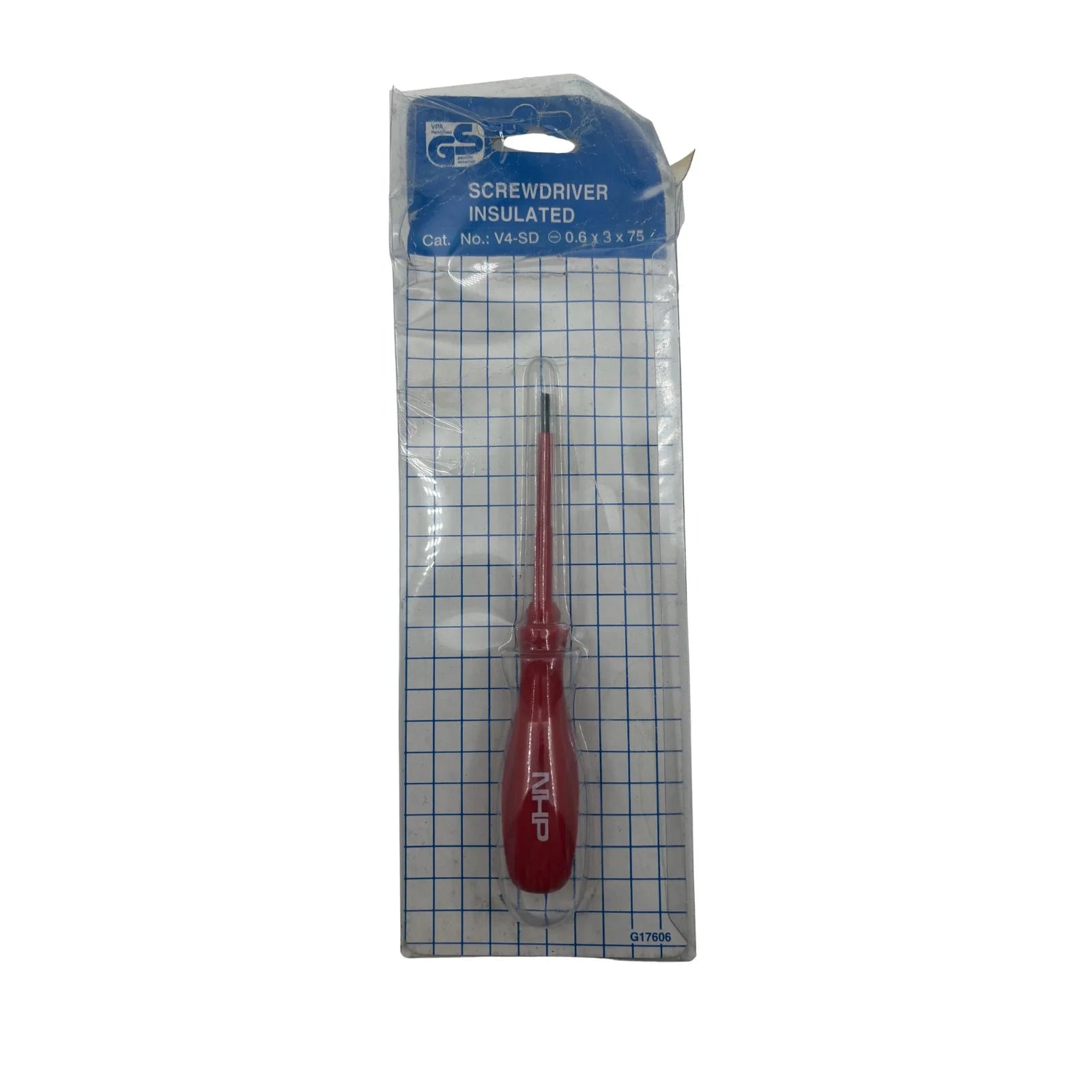 NHP Screwdriver Geprüfte Sicherheit Insulated 0.6x3x75 V4-SD