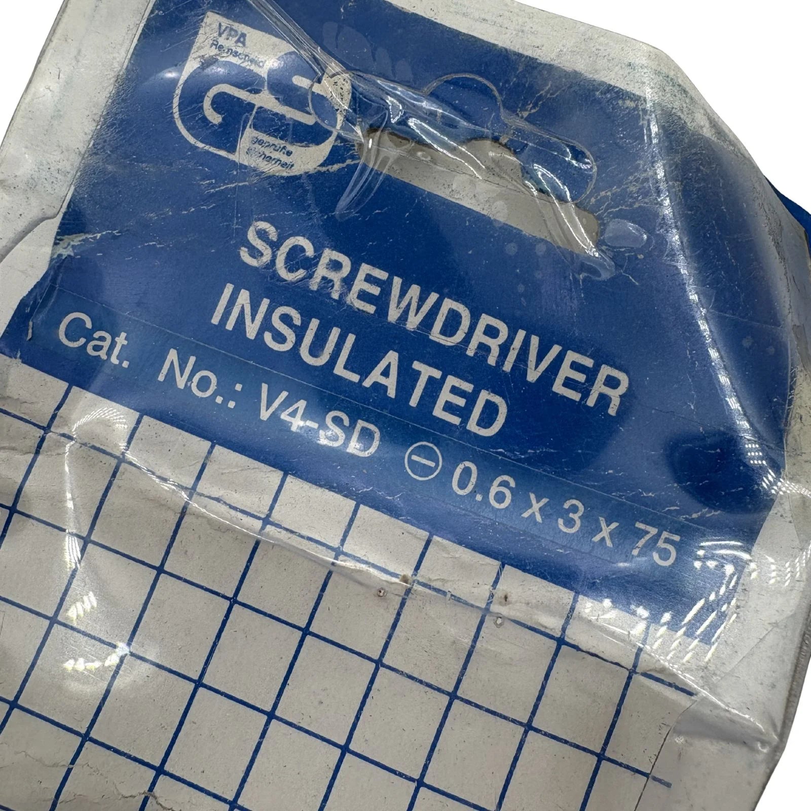 NHP Screwdriver Geprüfte Sicherheit Insulated 0.6x3x75 V4-SD
