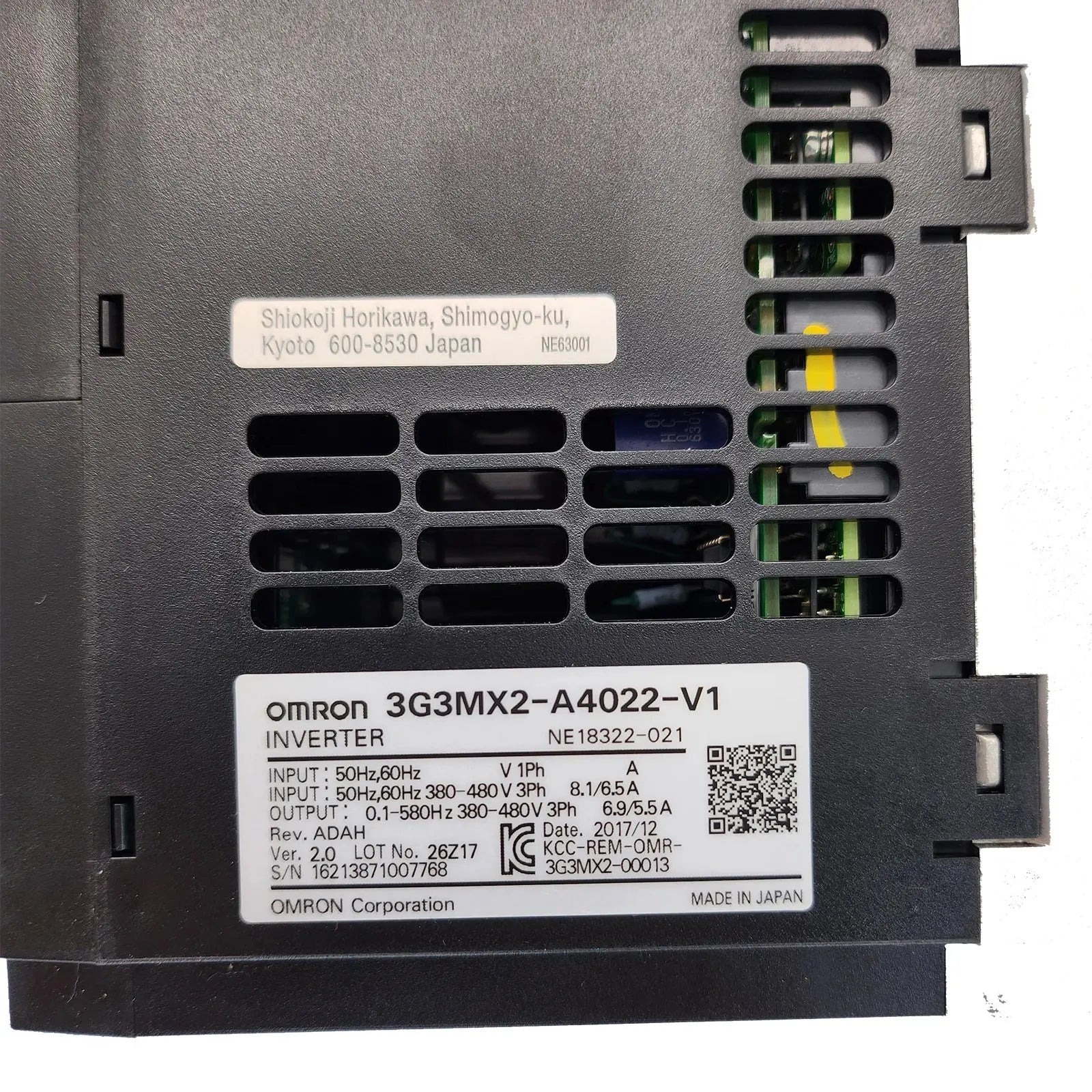 Omron-3G3MX2-A4022-V1-D-Industrial-Electrical-Warehouse-Shop-Now