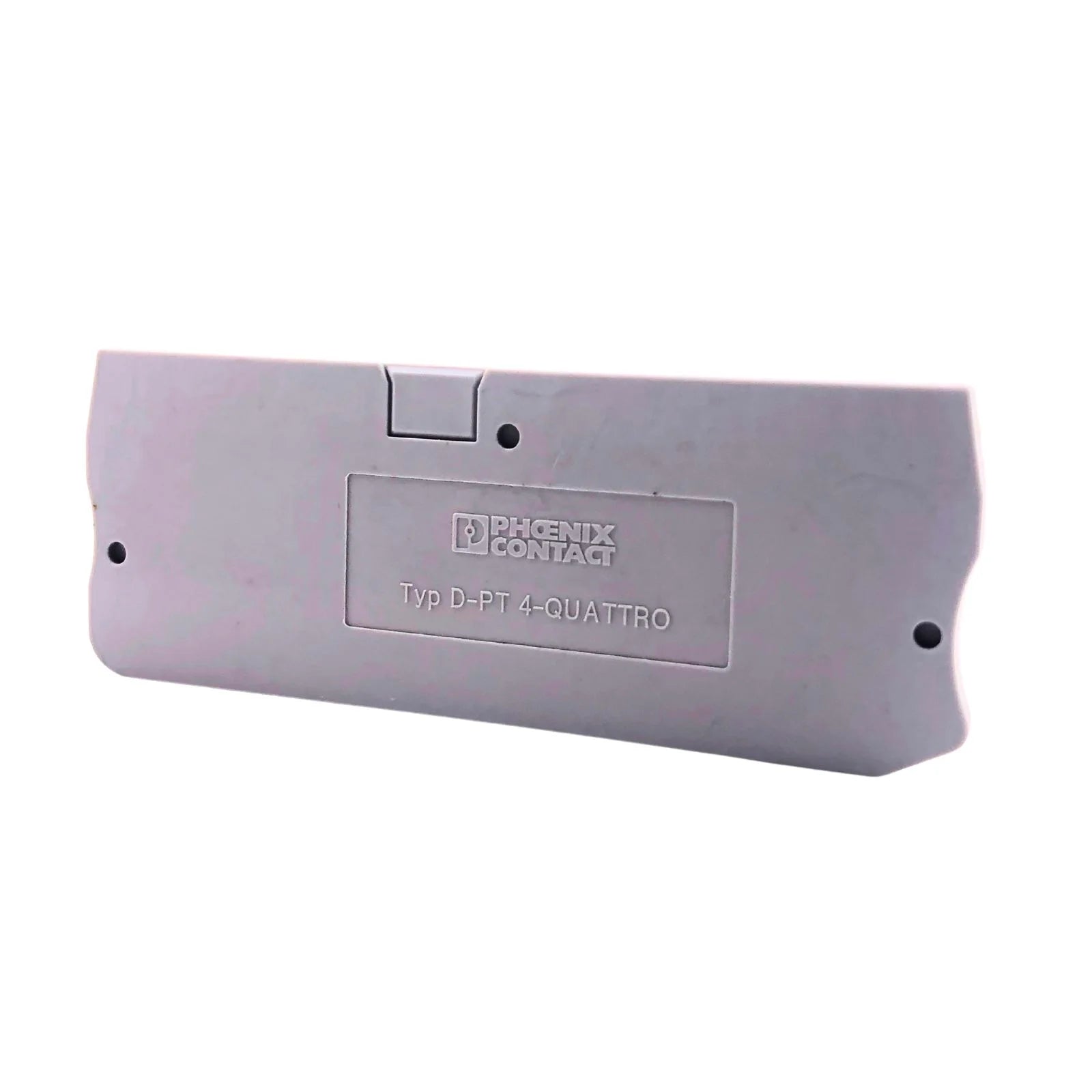 Phoenix Contact End Cover Grey D-PT 4-QUATTRO 3208979