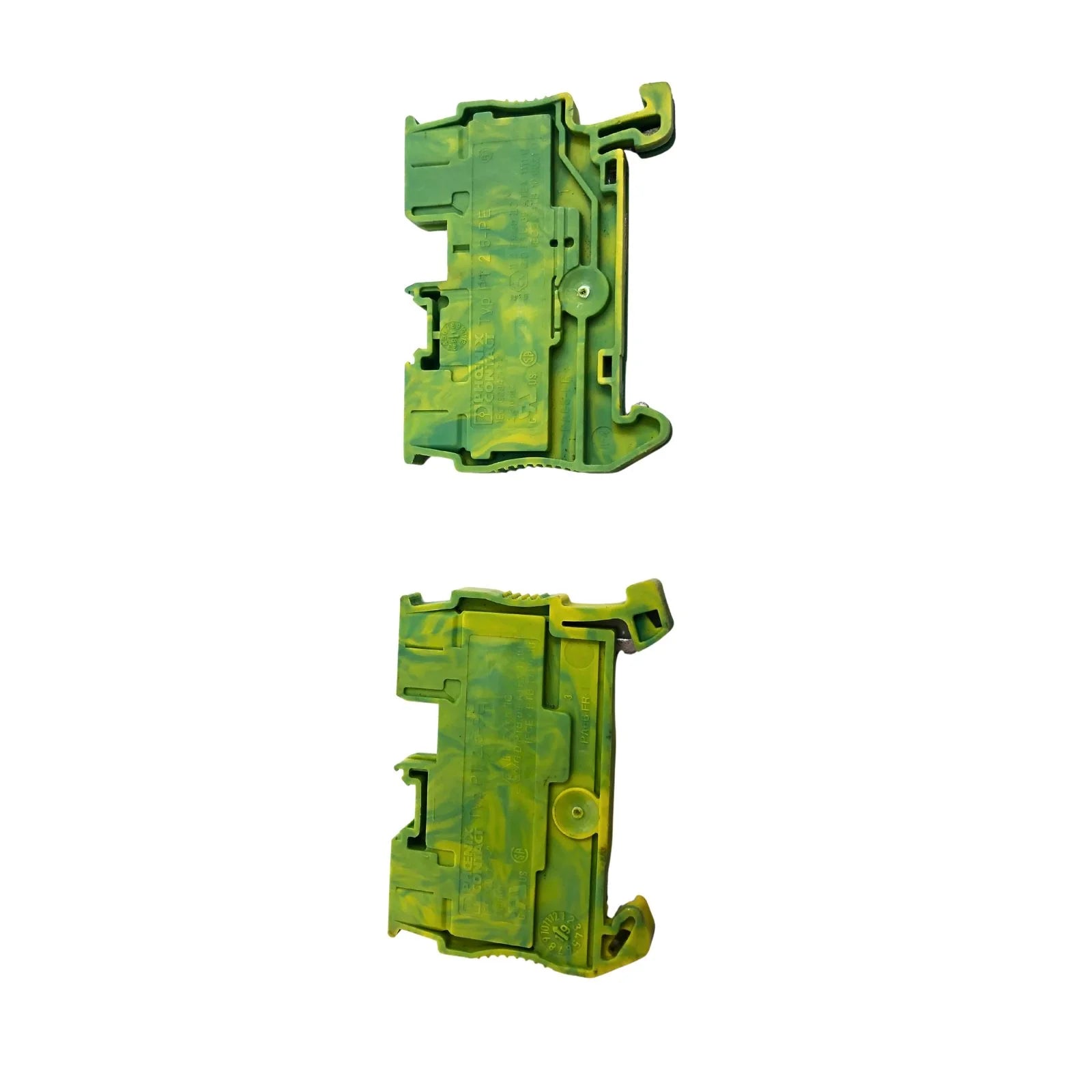 Phoenix Contact Earth Terminal Block Green-Yellow Push-In PT 2,5-PE 3209536
