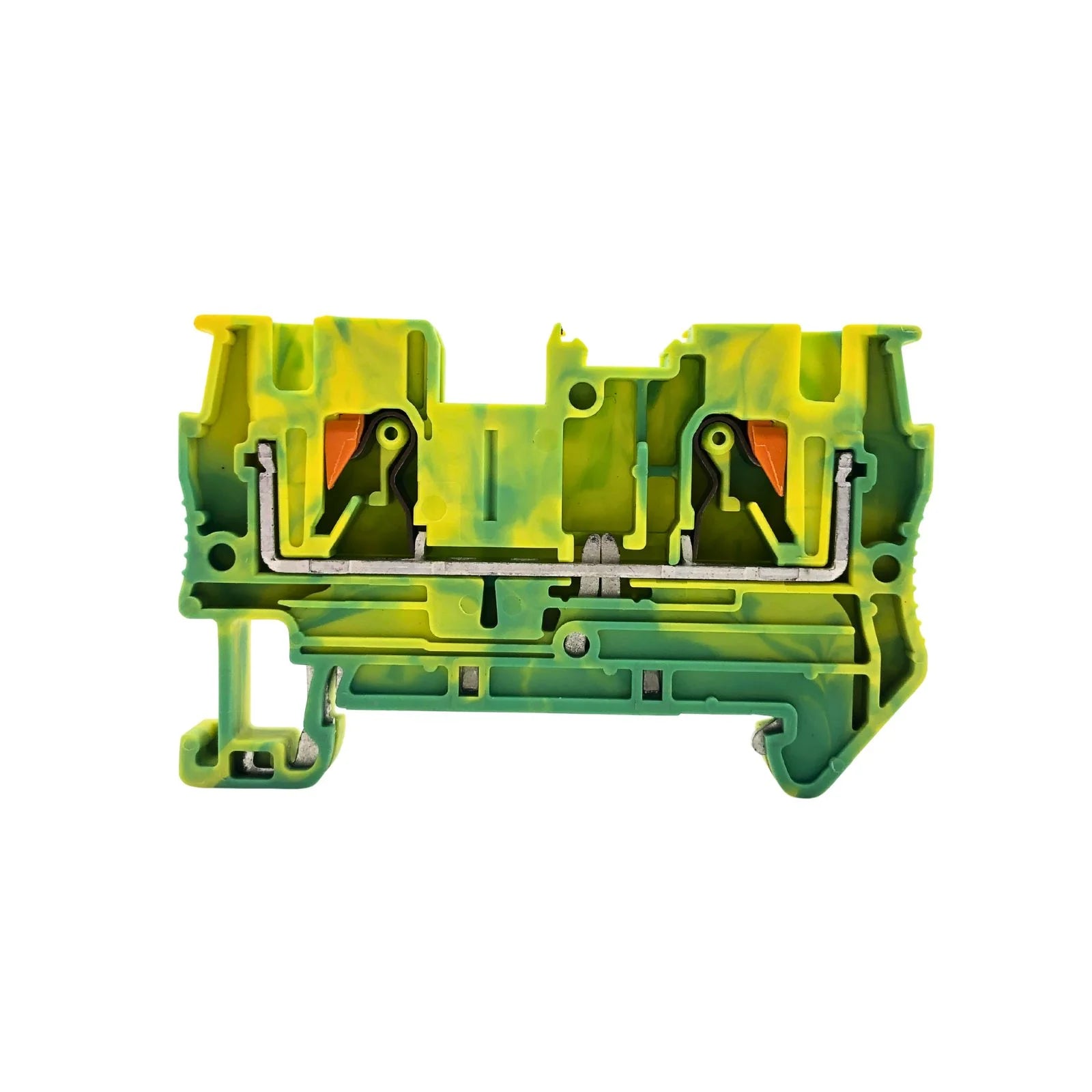 Phoenix Contact DIN Rail Earth Ground Terminal Block 2-Wire 3211766 PT 4-PE
