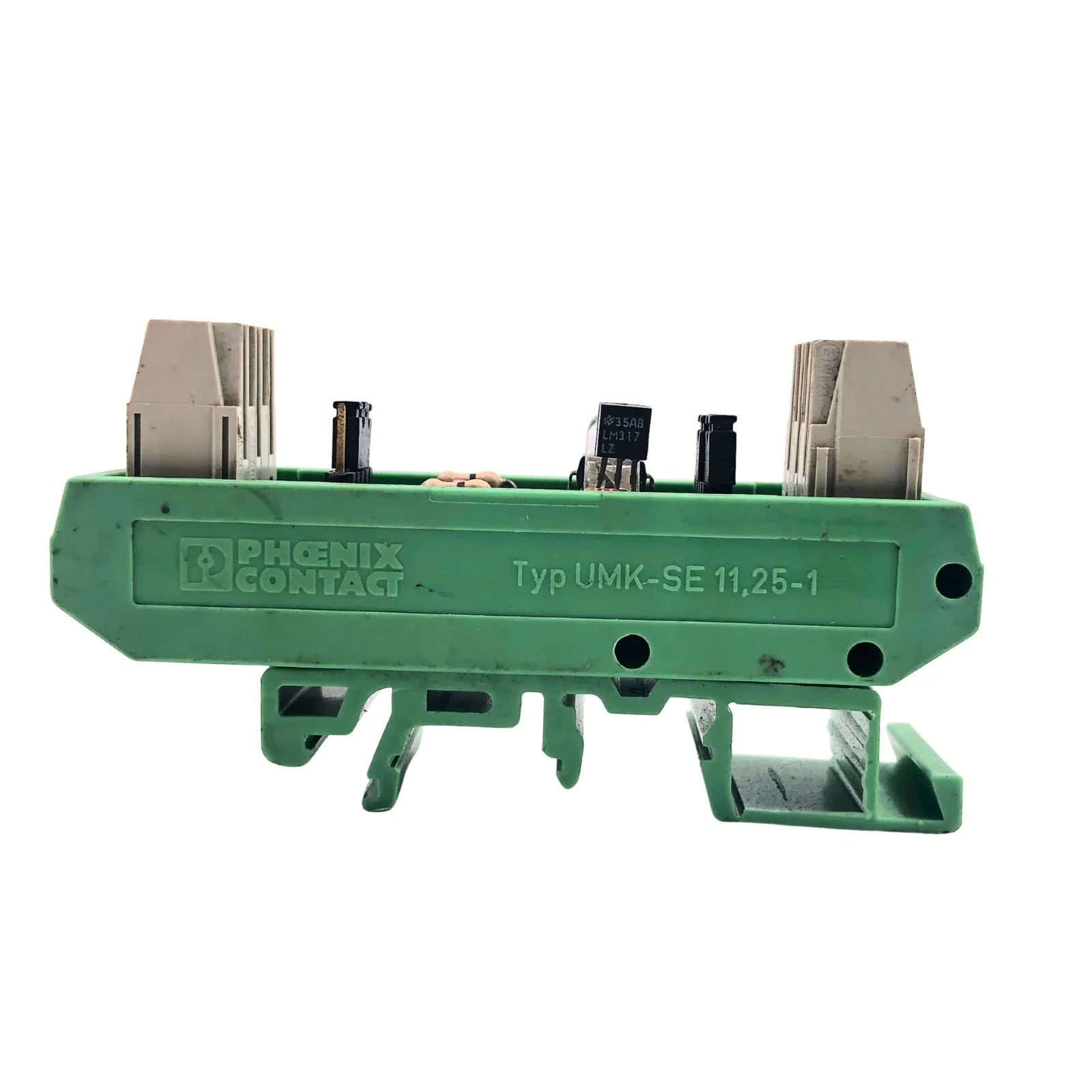 Phoenix Contact Universal Module Side, Foot & Board Green 2970442 UMK-SE 11,25-1