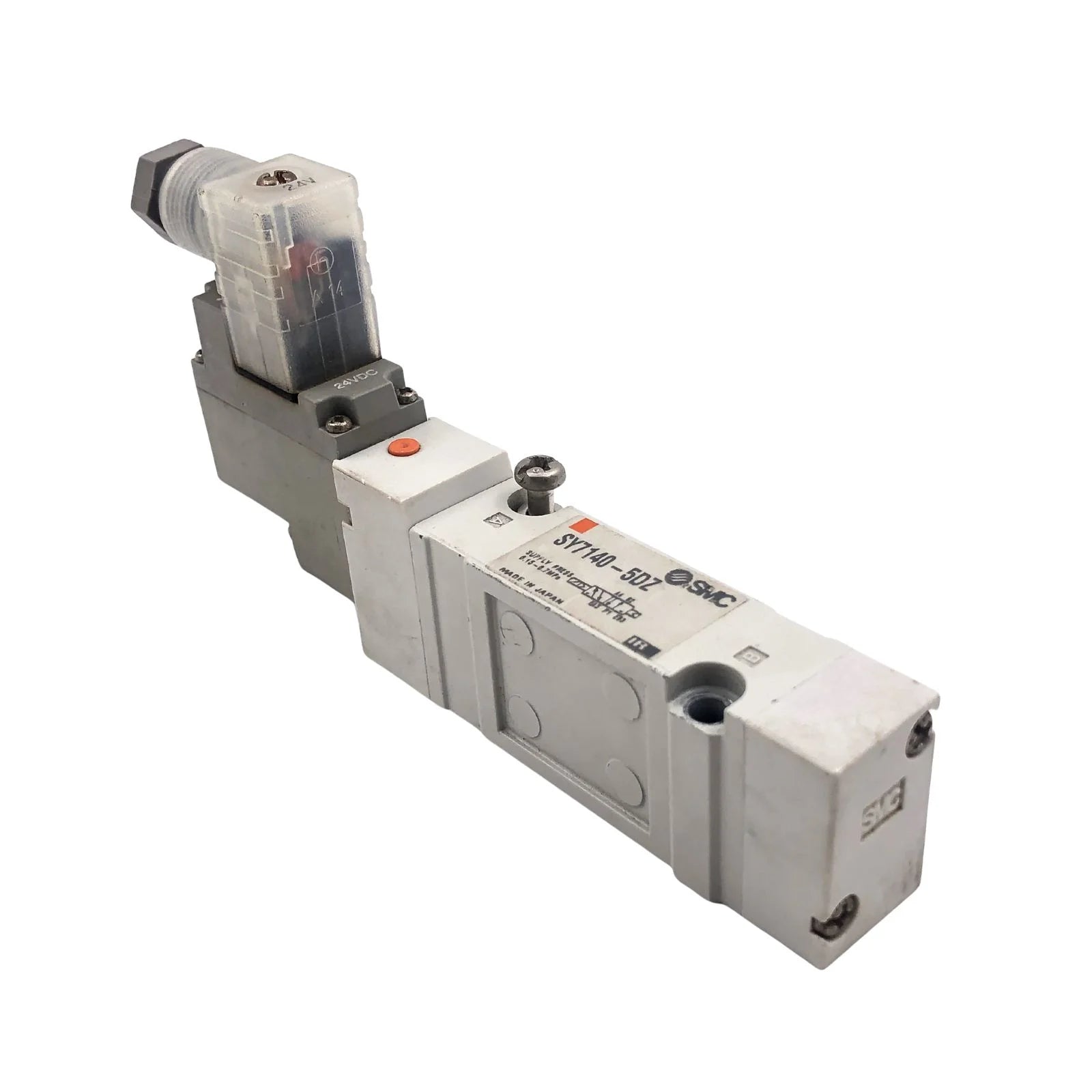 SMC Solenoid/Pilot Base Pneumatic Control Valve & Base 5/2 24VDC SY7140-5DZ