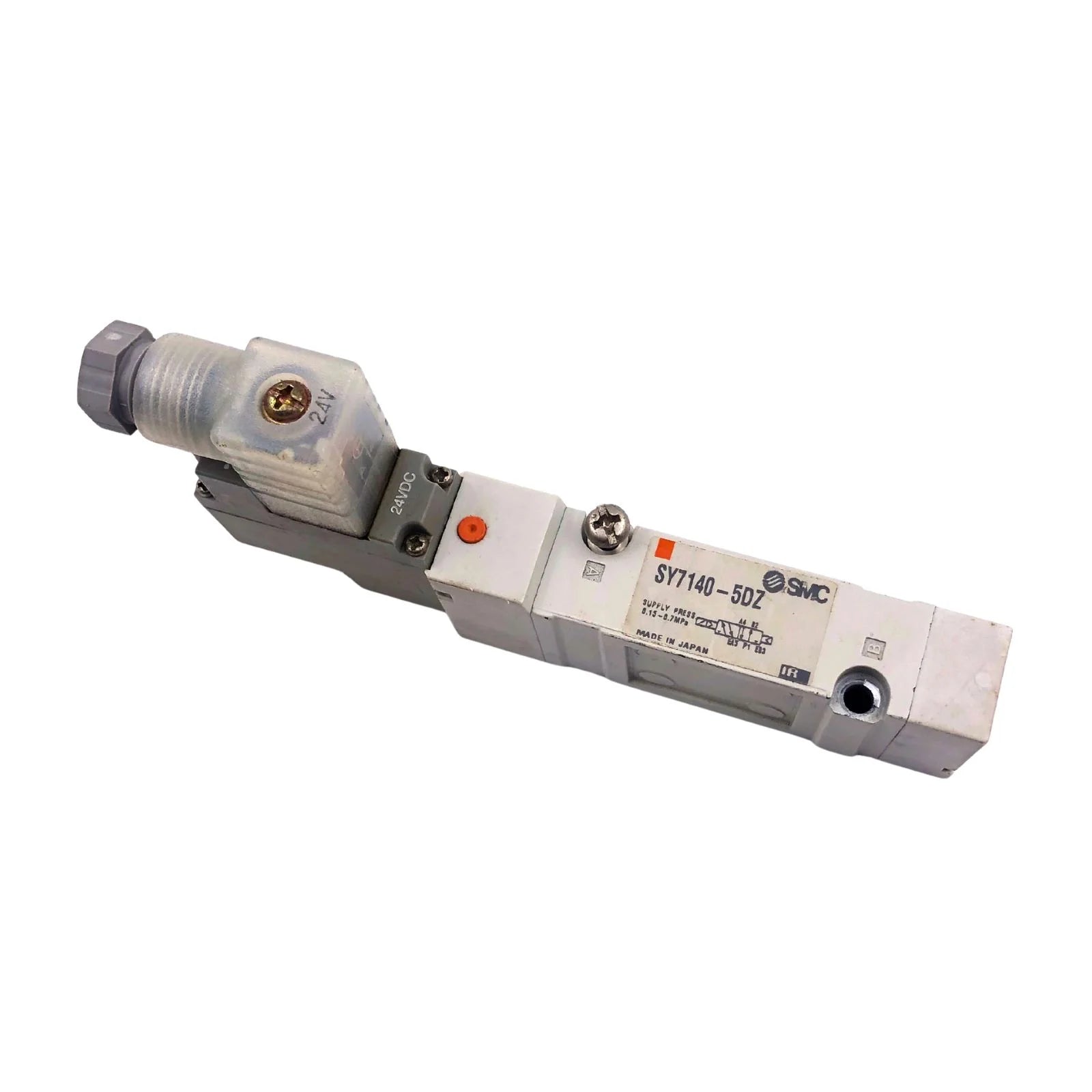 SMC Solenoid/Pilot Base Pneumatic Control Valve & Base 5/2 24VDC SY7140-5DZ